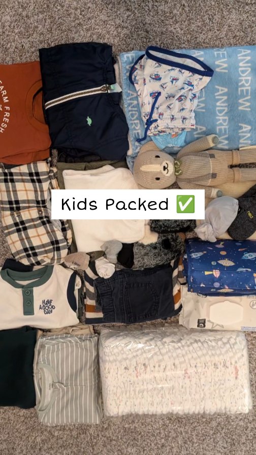 Packing for our next adventure - little essentials for big memories! 🧳
I always start with a foundation list that I modify and develop with each trip as our kiddos grow and destinations change. What are some things you never travel without??