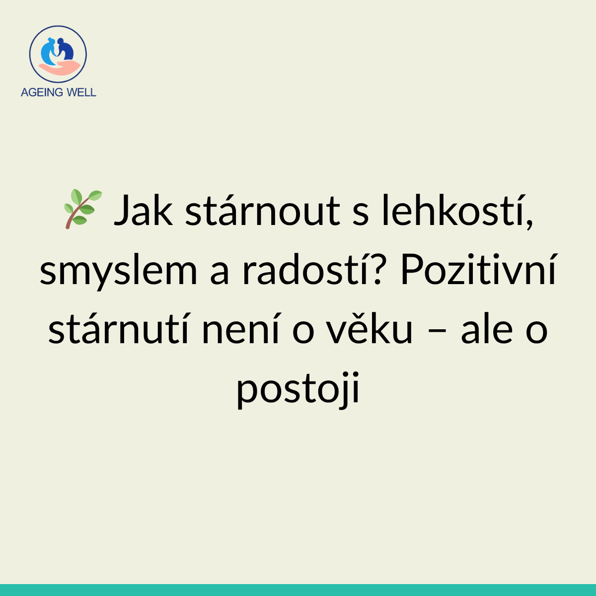 AKCE ZDARMA PRO SENIORY A PEČUJÍCÍ
Srdečně vás zveme na setkání „Aktivní stáří a péče v centru pozornosti“ s lektorkou @jana.kyriakou.
📍 Úterý 21. října, 10:00–13:00
📍 Domov Sue Ryder, Michelská 1/7, Praha 4 – Michle
👉 Akce je zcela zdarma, je však nutná registrace: https://www.semwell.org/udalosti/akcesueryder