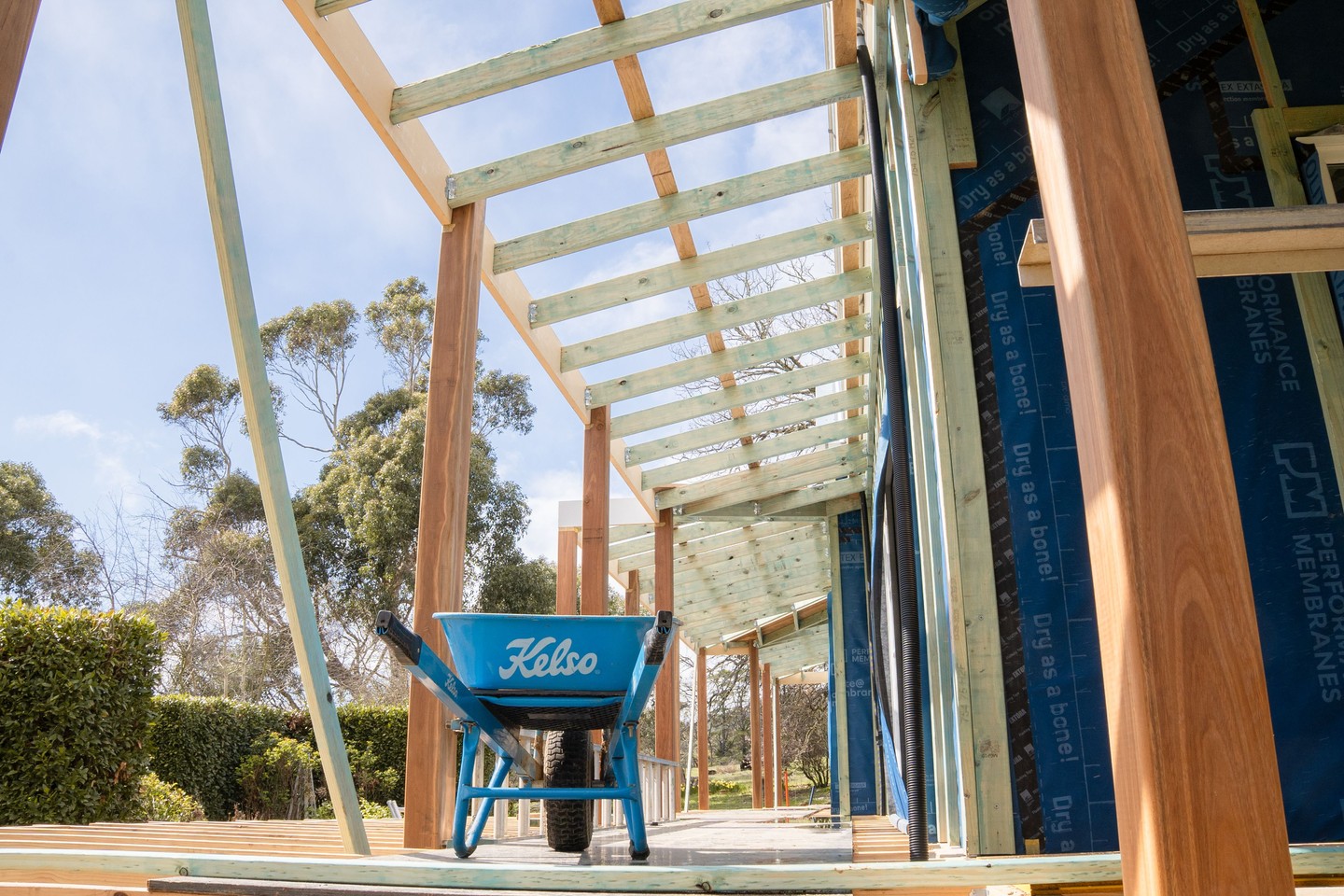 The Woodend build sits on a full timber subfloor, every bearer and joist needing to be set true across the house, decking and pergola.
Design by @sosarchitects
.
.
.
.
.
.
#buildtrend #buildtrendhomes #masterbuilder #sustainablebuilding #victorianbuilder #macedonranges #macedonrangesbuilder #australianarchitecture #architecturevictoria #woodend #siteprogress #timbersubfloor