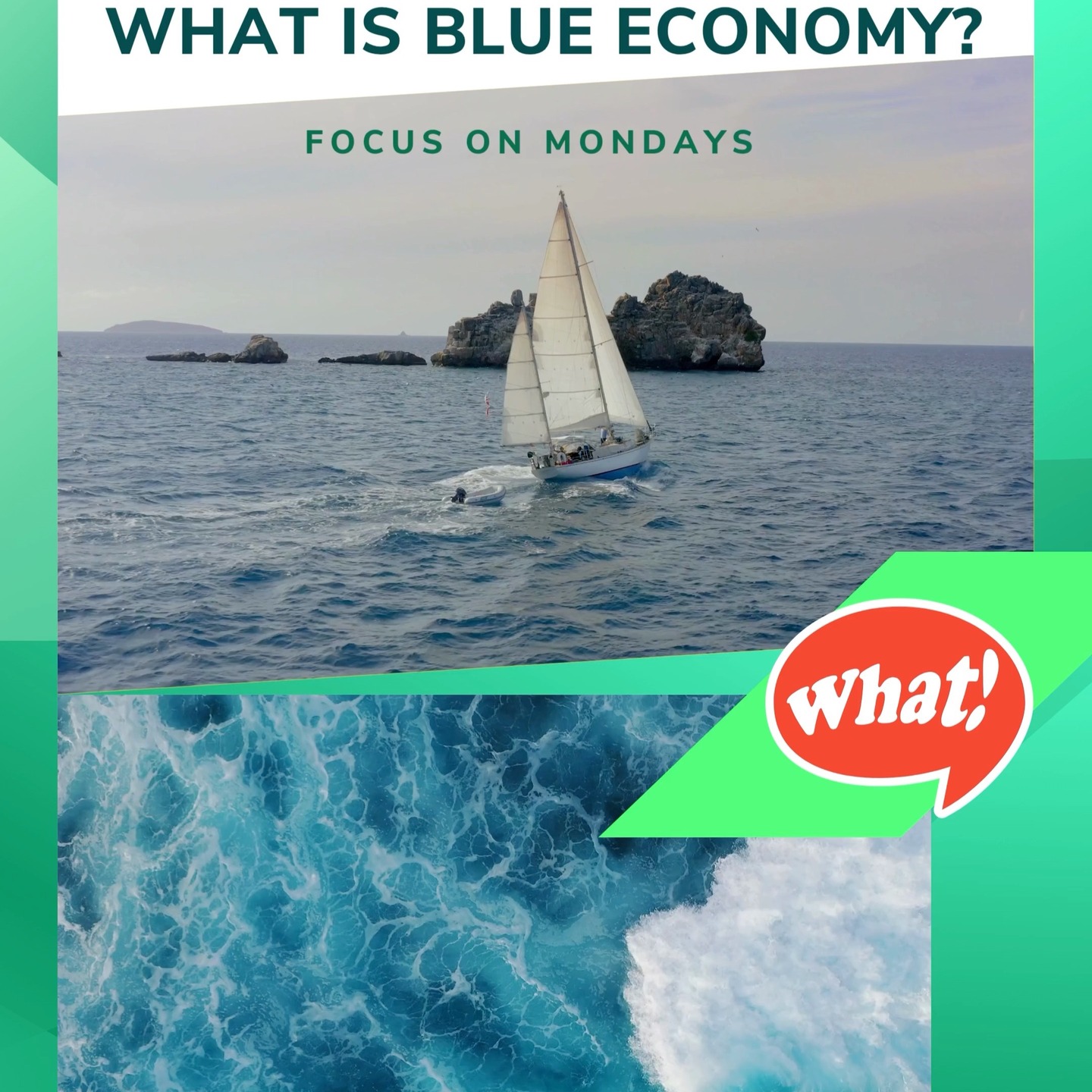 @mo.eco_art MonacoEcoArt.com #focus #Monday #blue #economy 🌊🤏What is Blue Economy? 🤔 Are we talking about managing costs dressed in blue? Mmmm…it refers to something very different and extremely linked to #sustainable #development! 👉The term Blue Economy was coined by the Belgian #economist Gunter Pauli in 1994 to define a novel economic #model based on the #sustainable management of #ocean #sources, integrating #business, #nature conservation, green #tourism and #wellbeing ⚖️🌊 Its role was further enhanced after the 2012 UN Conference on Sustainable Development (Rio+20) which included the the adoption of the 2030 Agenda for Sustainable Development, a global action #plan made of 17 objectives to address issues such as poverty, hunger, health, #education, gender #equality and environmental #protection 🌱🦋 Pauli's neologism was specifically addressed to a specific, innovative, and #biomimicry-based approach to achieve sustainability, aiming to create #job opportunities by rethinking the industrial supply chain to mimic natural systems🖐️🌐 Nowadays, Blue Economy is officially integrated into major global framework #agreements like the United Nations' 2030 Agenda for Sustainable Development and the European Union Blue Growth Strategy, tackling the environmental, social, and economic human impacts on ocean ecosystems and coastal communities of #livingbeings, to move forward the purely business-as-usual economic output 📸🎬 © Copyright: MonacoEcoArt Stories