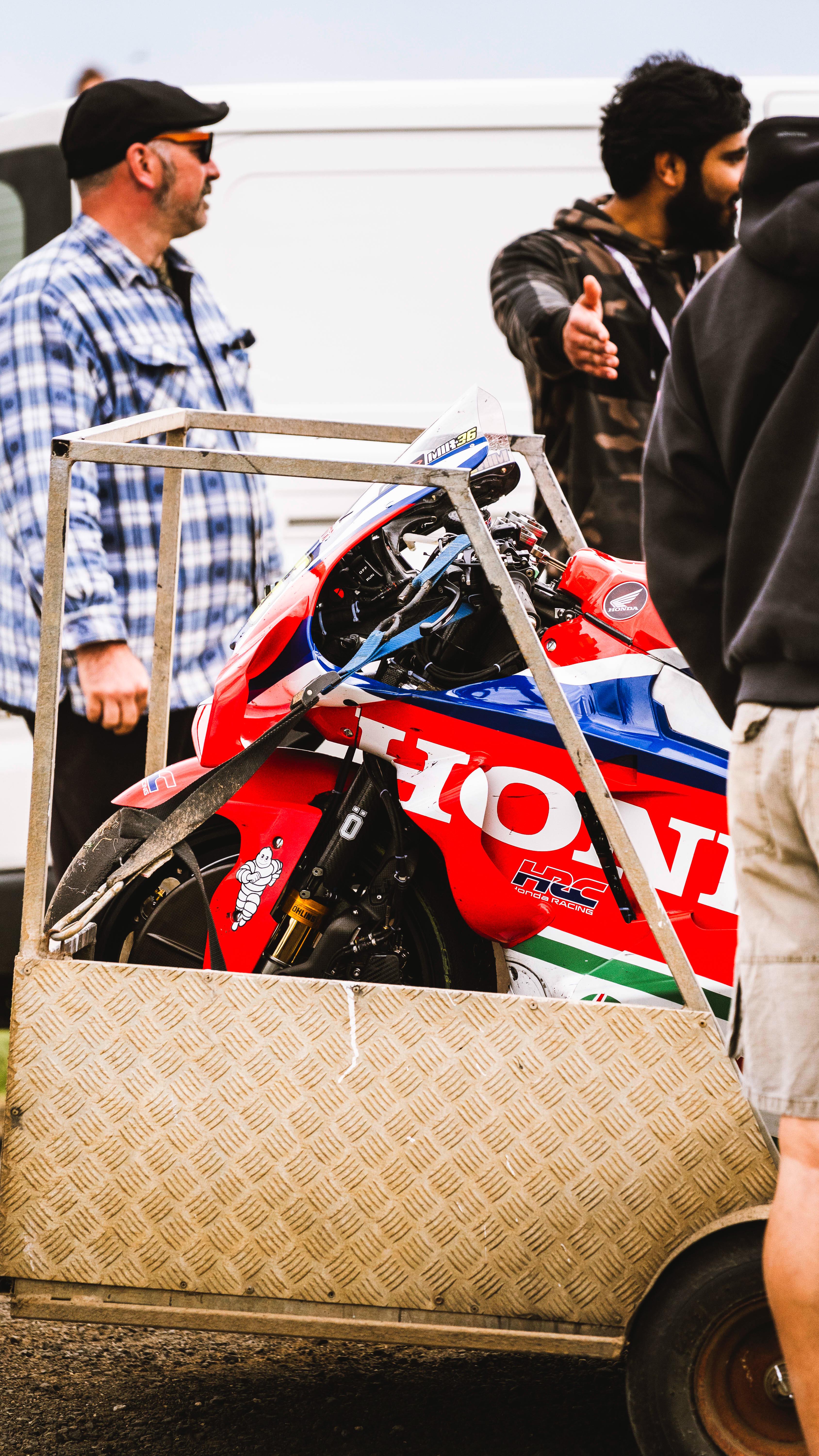 Sunday at the Moto GP it doesn’t get much better than this! 🙌