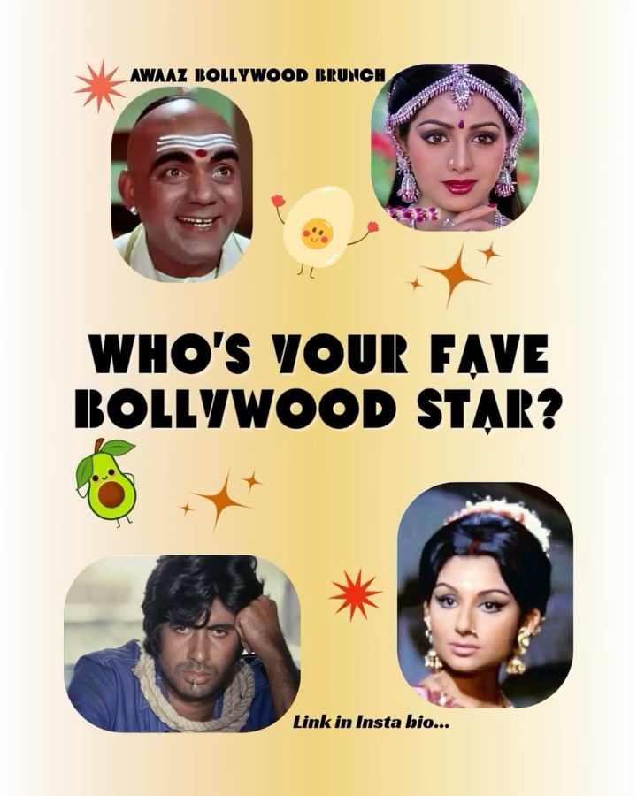 Who’s your ultimate favorite Bollywood star? 👑
SRK? Deepika? Alia? Govinda?
Drop your pick below — we might just serve a dish inspired by your fave. 😉
🎬 AWAAZ Bollywood Brunch | Nov 15 | Link in bio
#BollywoodBrunch #awaazcancook #BollyPoll #FilmyFeast #DesiEats #FoodieFun #BrunchVibes #IndianFoodLove #BayAreaFoodies