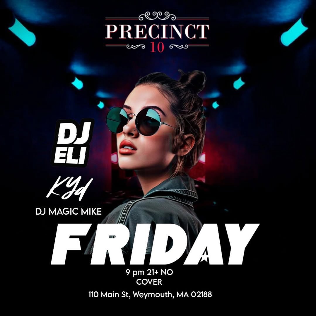 We have your night covered. Tonight….
So get dressed we going out it’s Friday
#bostondj #kyd #southshorenightlife