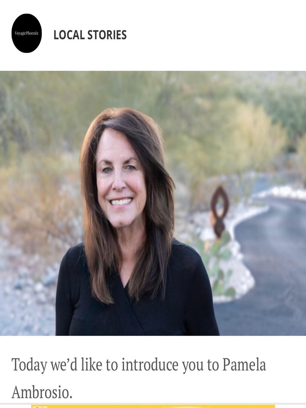 Short little interview with Voyage Phoenix Magazine