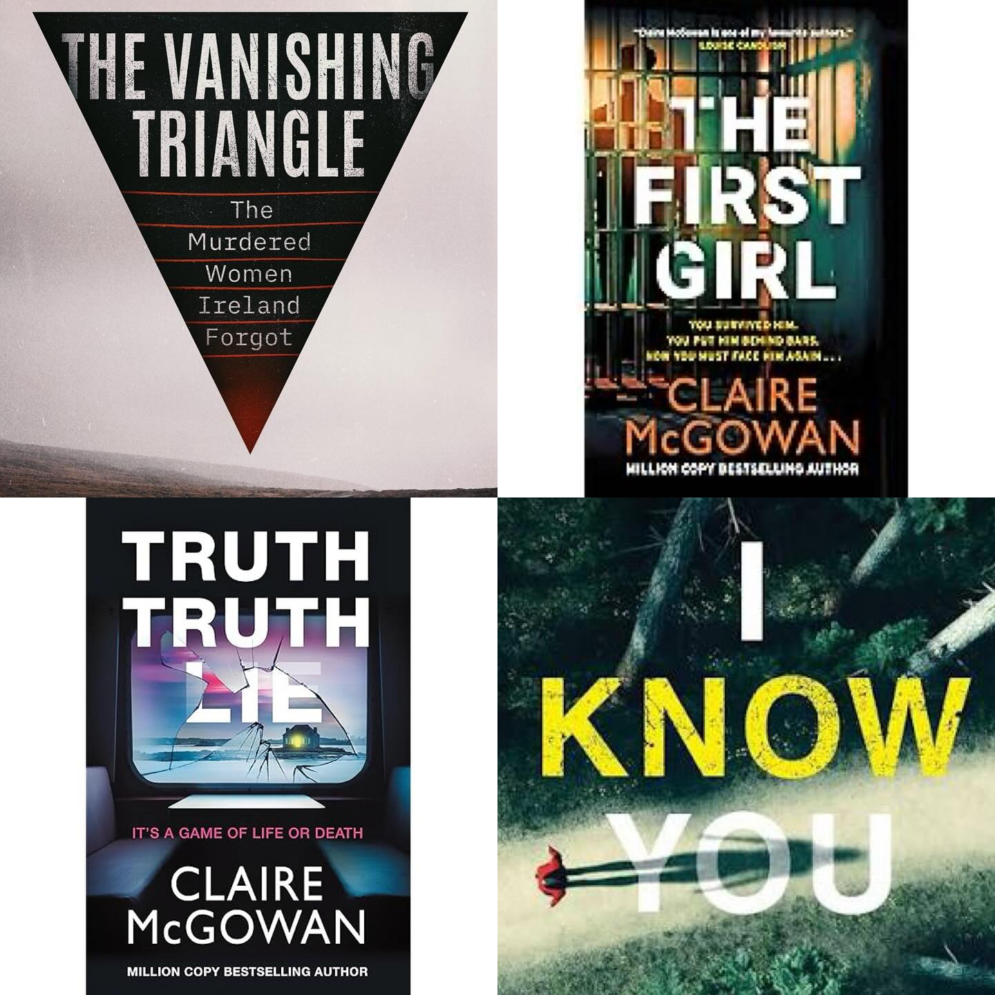 Hola, a selection of my books are currently on sale for £1 or 99p. In case you’ve missed some. Link in bio. #thriller #thrillerbooks #crime #clairemcgowan #crimefiction