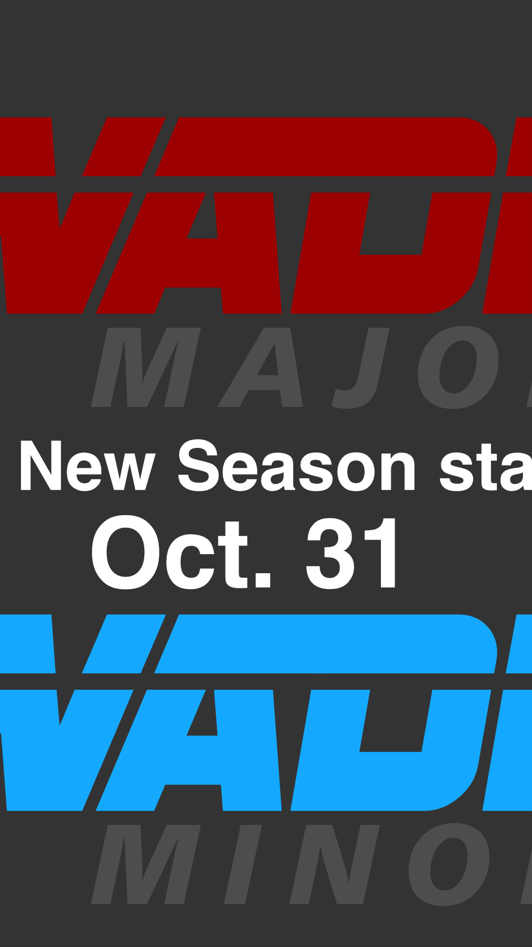 The New WADL Season starts soon. Stay Tuned.