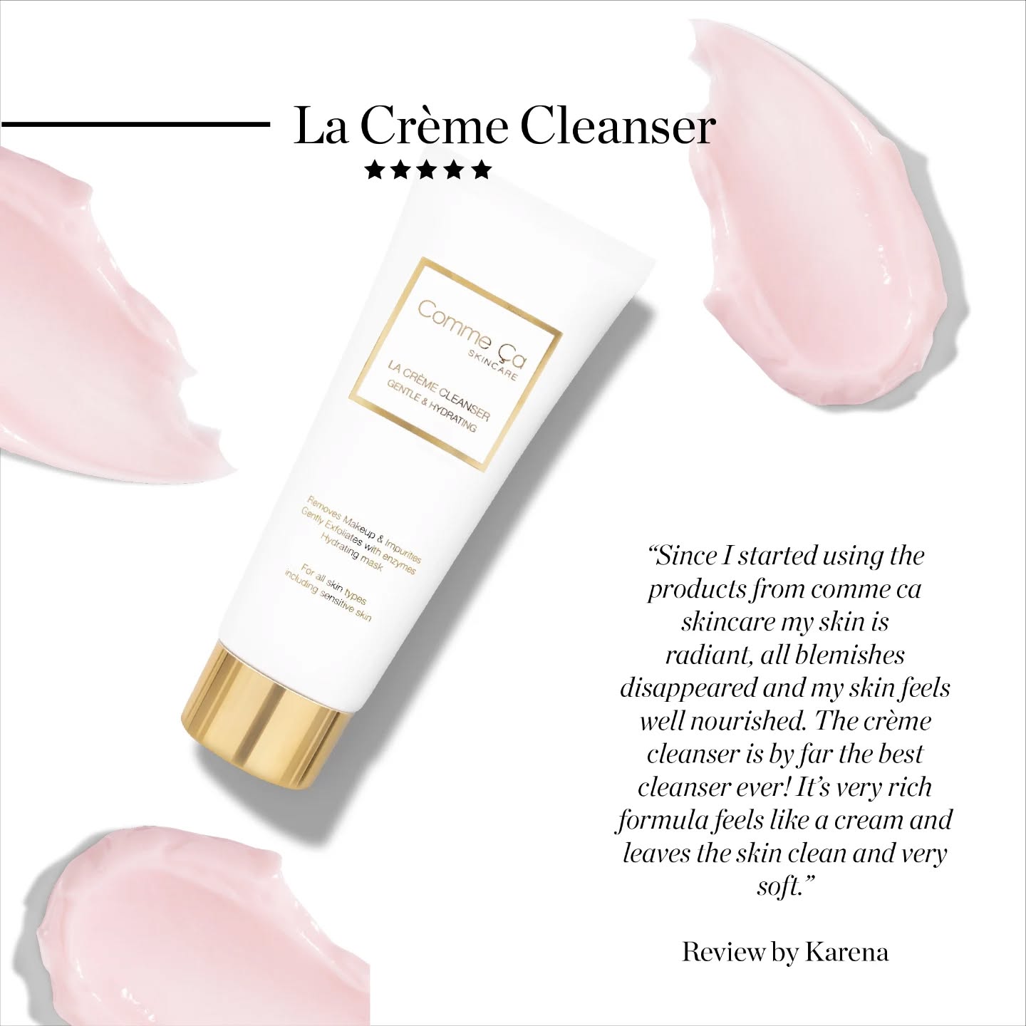 ✨ 5-Star Favorites ✨
Real reviews, real results from a calm, nourished glow to visibly smoother skin.
Swipe through to see why our community can’t get enough. 🤍
Clean, vegan & made for sensitive, aging skin.
Which one is your favorite?
•
•
#CommeÇaSkincare #SkincareThatSpeaks #5StarRoutine