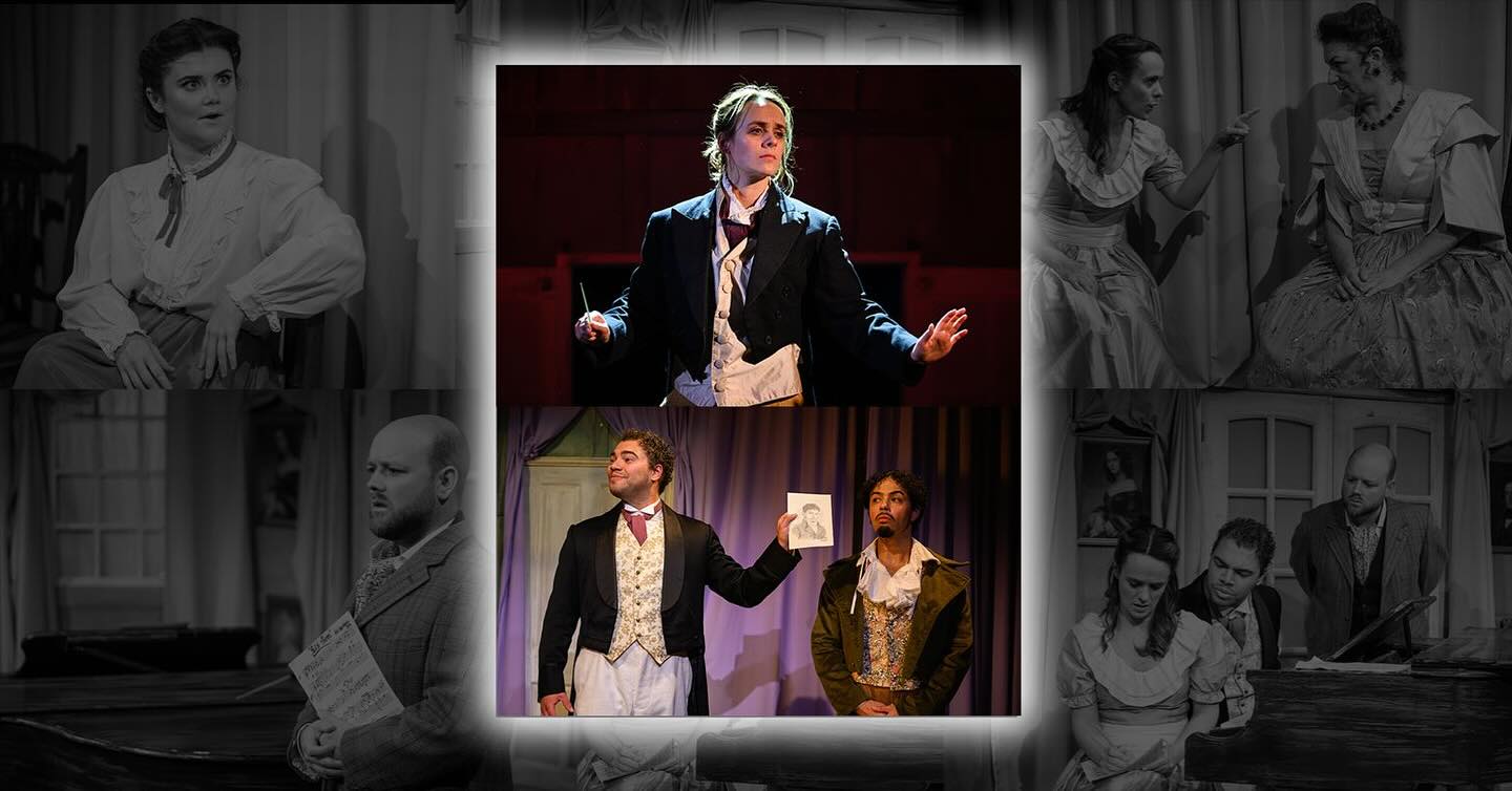 FIRST LOOK!
PRODUCTION IMAGES RELEASED FOR
CALUM FINLAY’S RIOTOUS COMEDY
FANNY
WRITTEN BY CALUM FINLAY
DIRECTED BY KATIE-ANN MCDONOUGH
KING’S HEAD THEATRE
UNTIL SATURDAY 15 NOVEMBER
STARRING MISCHIEF’S CHARLIE RUSSELL
Following its acclaimed world premiere at The Watermill Theatre in 2024, this “life enhancing comedy” (**** Whatsonstage.com) brings Fanny Mendelssohn’s long-overlooked story to the London stage with a new company, once again led by Mischief’s Charlie Russell as ‘Fanny’ – fresh from her most recent West End season in A Comedy About Spies.