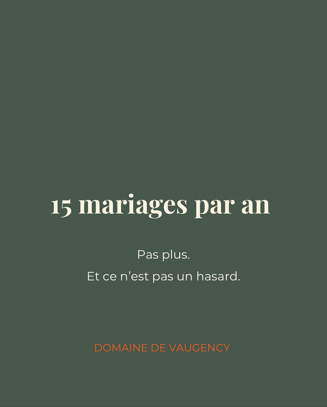On ne compte pas les mariages,
on les vit.
Un par un. Intensément.
Parce qu’ici, il n’y a pas de service client, pas de chef de projet, pas de stagiaire dans l’ombre.
Il y a juste nous, deux humains qui aiment accueillir, créer, ressentir, partager.
C’est notre manière à nous d’honorer vos histoires :
avec le cœur plein, et les mains dans la terre.
À Vaugency, c’est pas une prestation, c’est une rencontre.
Et ça, ça prend du temps.
🌿Toi aussi, tu préfères la qualité à la quantité ? Dis-le en commentaire 👇
.
.
.
.
.
#domainedevaugency #slowwedding #mariageauthentique #mariagechampagne #weddinginfrance #mariageeco #amouramour #lavie #vaugencyvibes