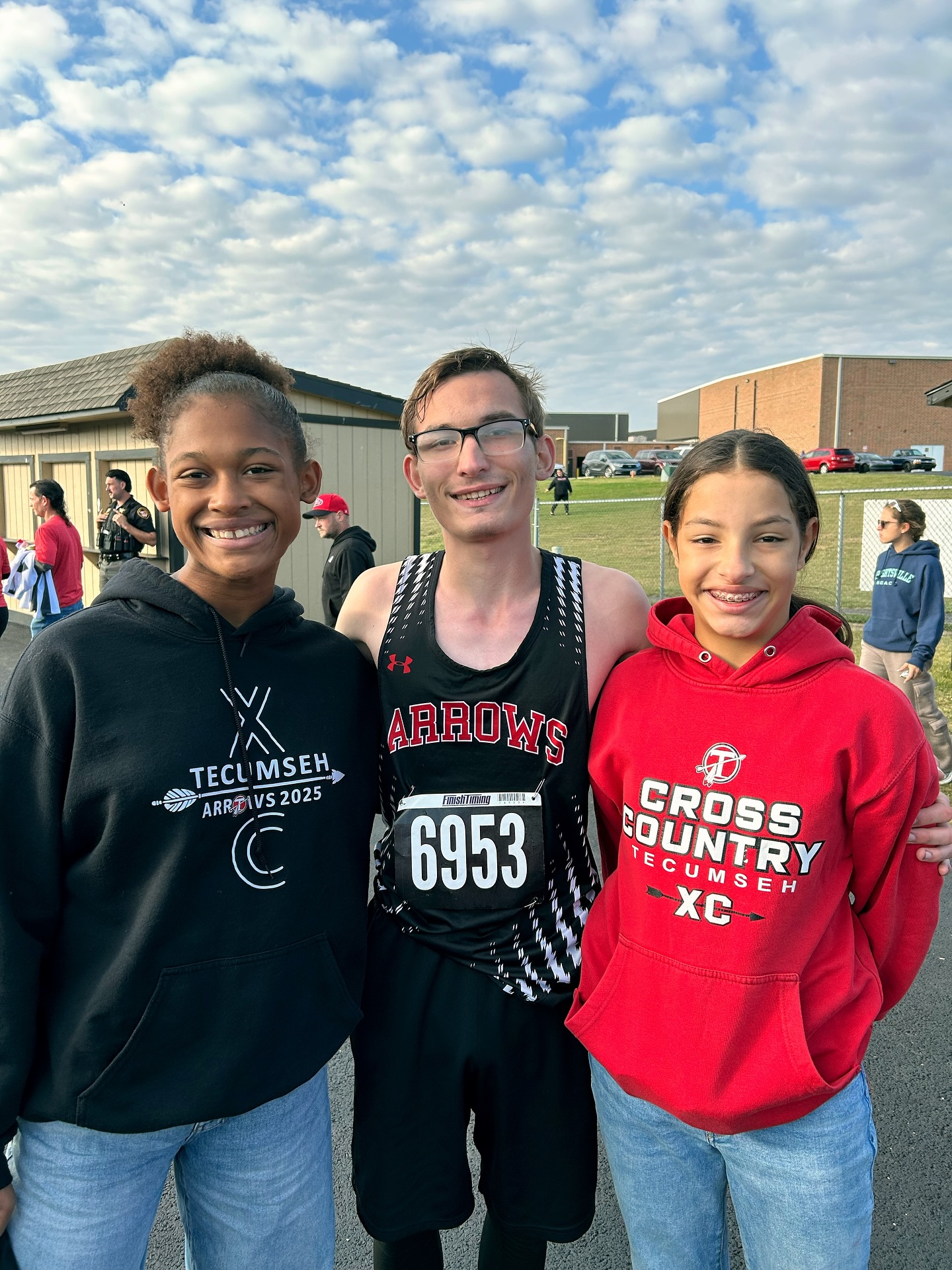 After one of the worst weeks we’ve had in awhile (and that is saying something), I’m alright, I’m alright, I’m alright.
1) Brenden’s series finale. The last race of his senior year, and he ran as fast as he has all year - while sick. So proud of this kid’s determination and grit. He’s a keeper, and this is the year we have to let go. I have feelings.
2) I’ve been to a lot of Johnnyswim concerts but never ever been close enough to touch them. This newest album continues to carry me through a very hard season, and while Newport Music Hall is DISGUSTING and my shoes need to soaked in some sort of solvent, they gave a vulnerable, joyful performance. Also that’s Shua in the headphones, and, boy, was he a pleasant surprise. His streams are about to go significantly up just from me alone.
3) Yet again, I held back tears through communion and my daughter leading the closing song on Sunday morning. Those teeny cups of grape juice and styrofoam wafers have been the pieces that continue to put my whole self back together every week. Also, Maggie should quit picking songs that make me cry even though I don’t even really LIKE them anymore.
4) Supper Club. What magic. That spectacular table was set by our hosts’ 11 year old who had a real vision and our girls drank Sprite out of fancy wine glasses and we gorged ourselves on the best of food and Mira ate pikliz plain by the spoonful and we talked about Jesus and trauma but also KPop Demon Hunters and life is better around the table.
We are healed in community. Whether it’s immediate family or church family or even that special vibe of a community that all loves the same artist singing, clapping, and stomping their feet. (well, we would’ve stomped our feet if we could’ve unstuck them from the floor.) It’s all gift. And I’m alright.