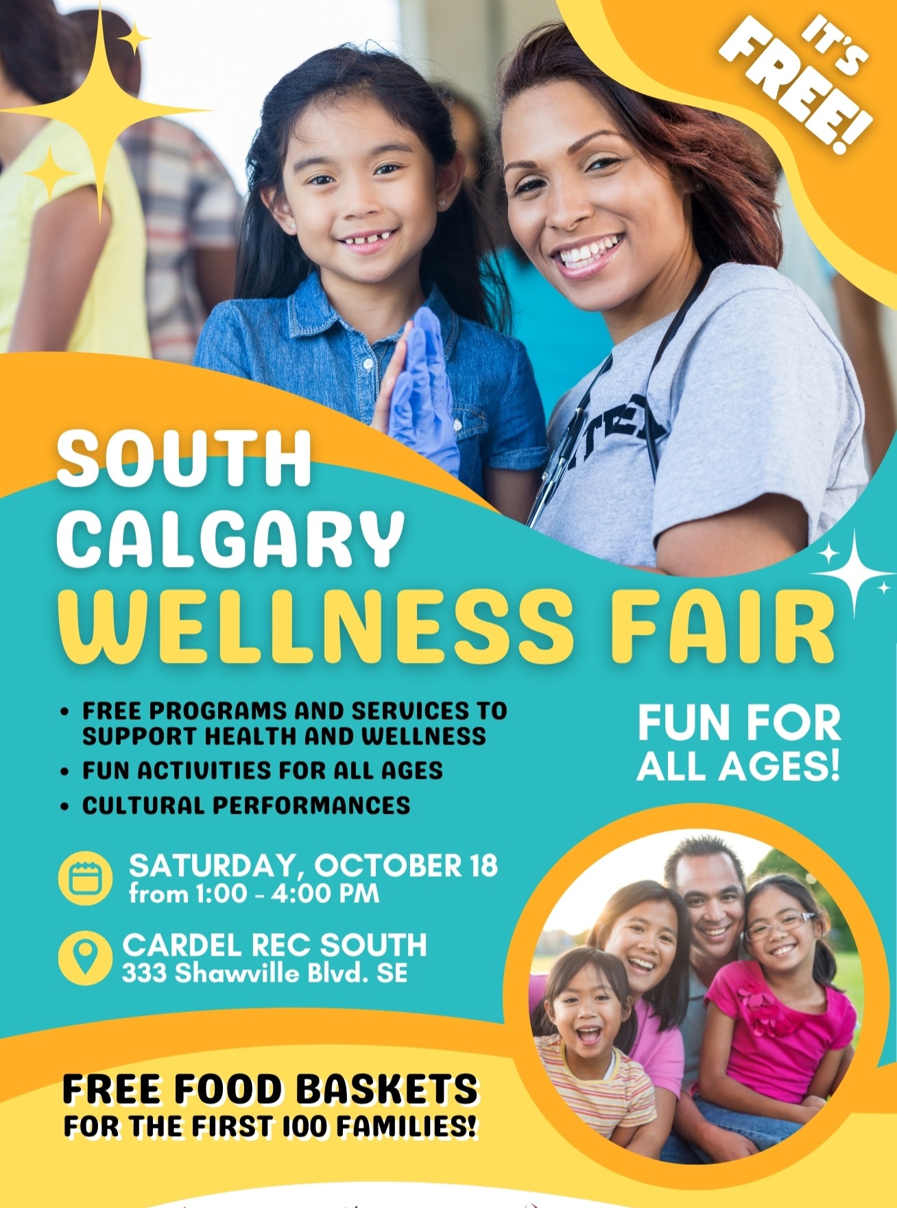 We'll be joining in the fun this Saturday at the South Calgary Wellness Fair!
Stop by our booth for a colourful craft that you can customize and take home with you. We'll also have some games and information on a wealth of mental health resources.
*FREE food baskets for the first 100 families!
#mentalhealthresearch #yycevents #community #yycfamilies #wellbeing #wellness