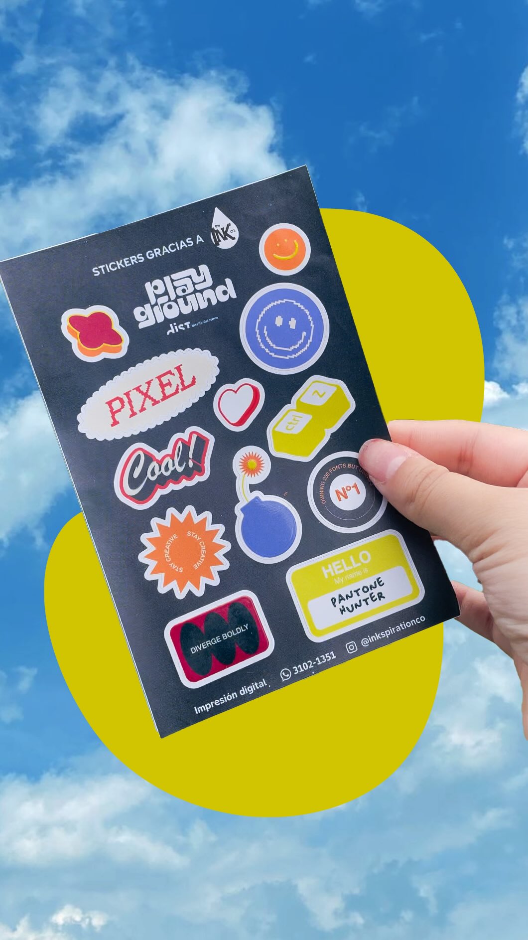 Gracias a @inkspirationco por no dejarnos a los de 5to sin la emoción del DIST 🙌 Volvimos a aprender mucho sobre los distintos métodos de impresión.
Sus impresiones le dieron color y vida al evento: desde las lonas hasta los stickers para los kits, todo estuvo increíble 🛝