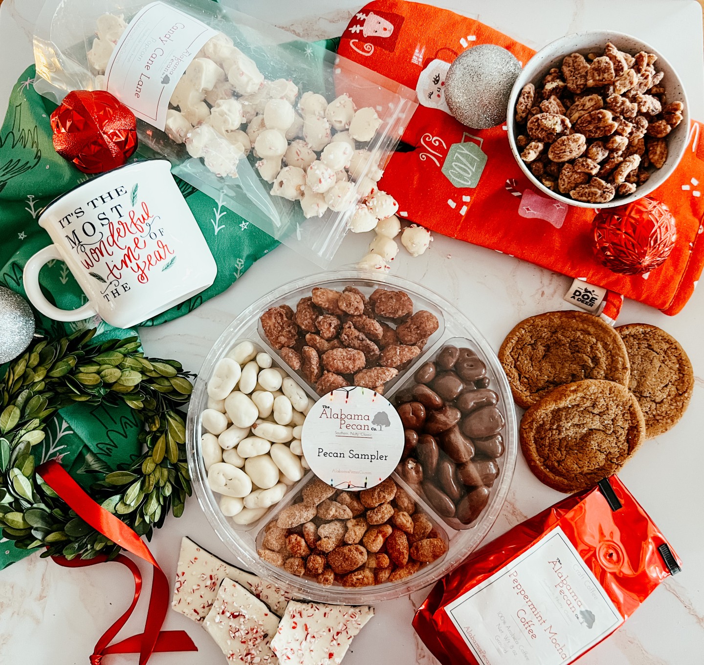 🎄✨ Our Holiday Shop is LIVE! ✨🎄
The most wonderful time of the year just got a whole lot sweeter — all your seasonal favorites are back at AlabamaPecanCo.com!
Shop limited-time holiday treats like:
🎅 Krampus Mix – a mischievous mix of sweet and spicy pecans
🍫 Peppermint Bark – cool, creamy, and festive
🍪 Gingerbread Pecans – cozy, warm, and perfectly spiced
They’re handmade, beautifully packaged, and ready for gifting (or snacking — we don’t judge 😉).
🛒 Available now online, with free continental U.S. shipping on all orders!
#HolidayShop #SouthernChristmas #KrampusMix #GingerbreadPecans #PeppermintBark #SweetSouthernSeason #AlabamaPecanCompany #ShopSmall #HolidayGifting #TisTheSeason