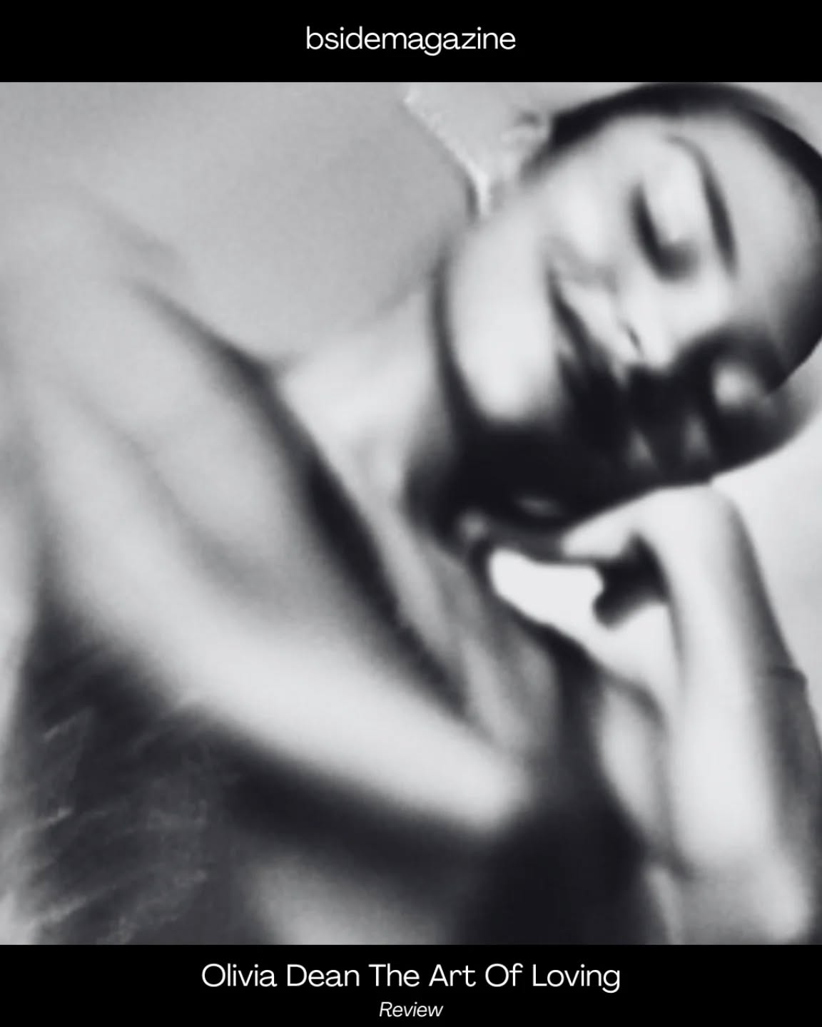 We Could B(side) Nice To Each Other. 🖤
Olivia Dean. The Art Of Loving. Coming to B-Side 002.
✍️ @apwduncan
#oliviadean #review