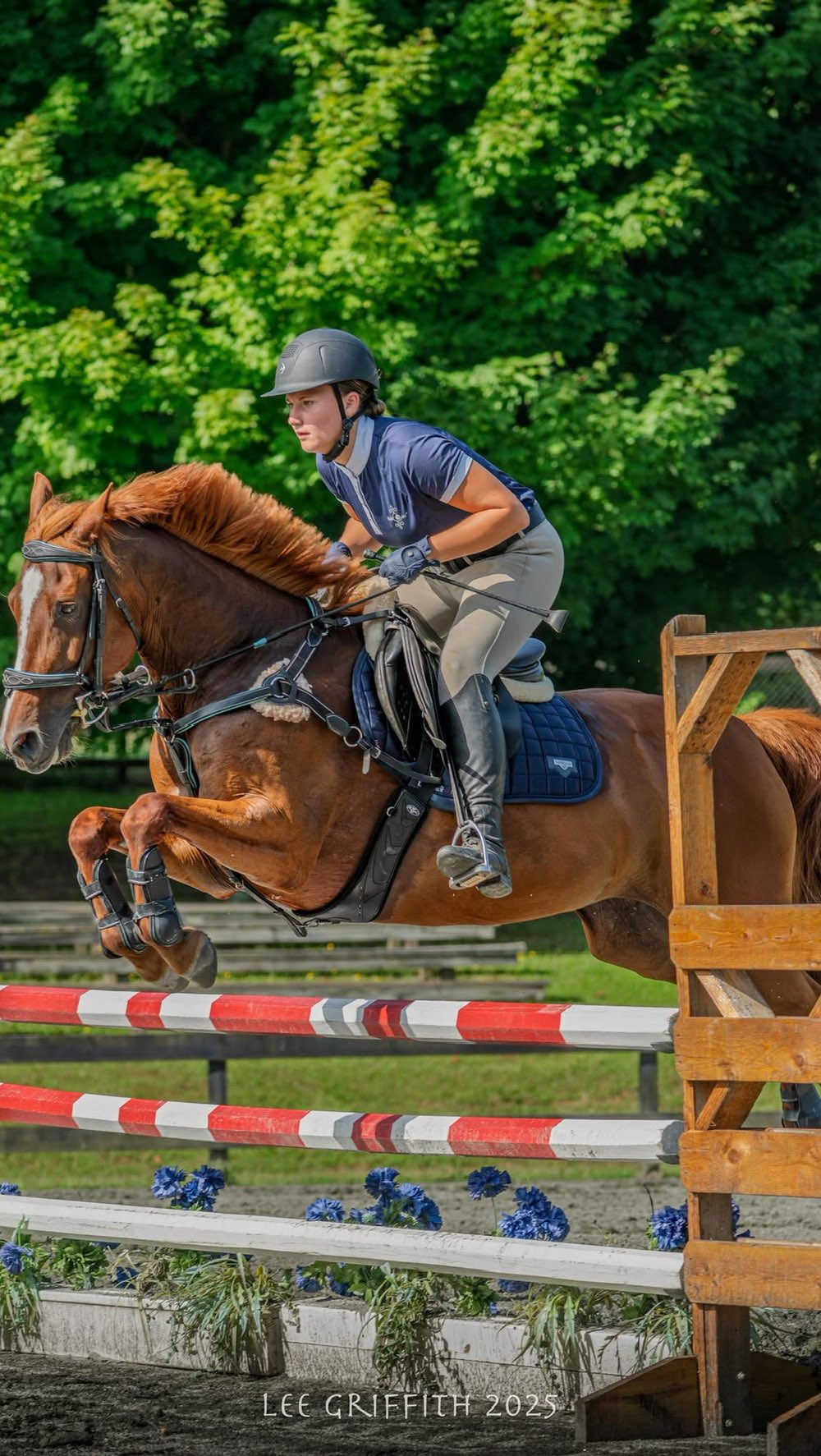 Sometimes it’s just not fair, Madison Maguire’s sweet little girl was taken too soon. You both were the best team and fearless! We loved all the adventures at @miller_eventing camp and I know she is happy about your new journey at NCSU. Your barn family is always here for you💞. @madison__0825 @rayna_maguire