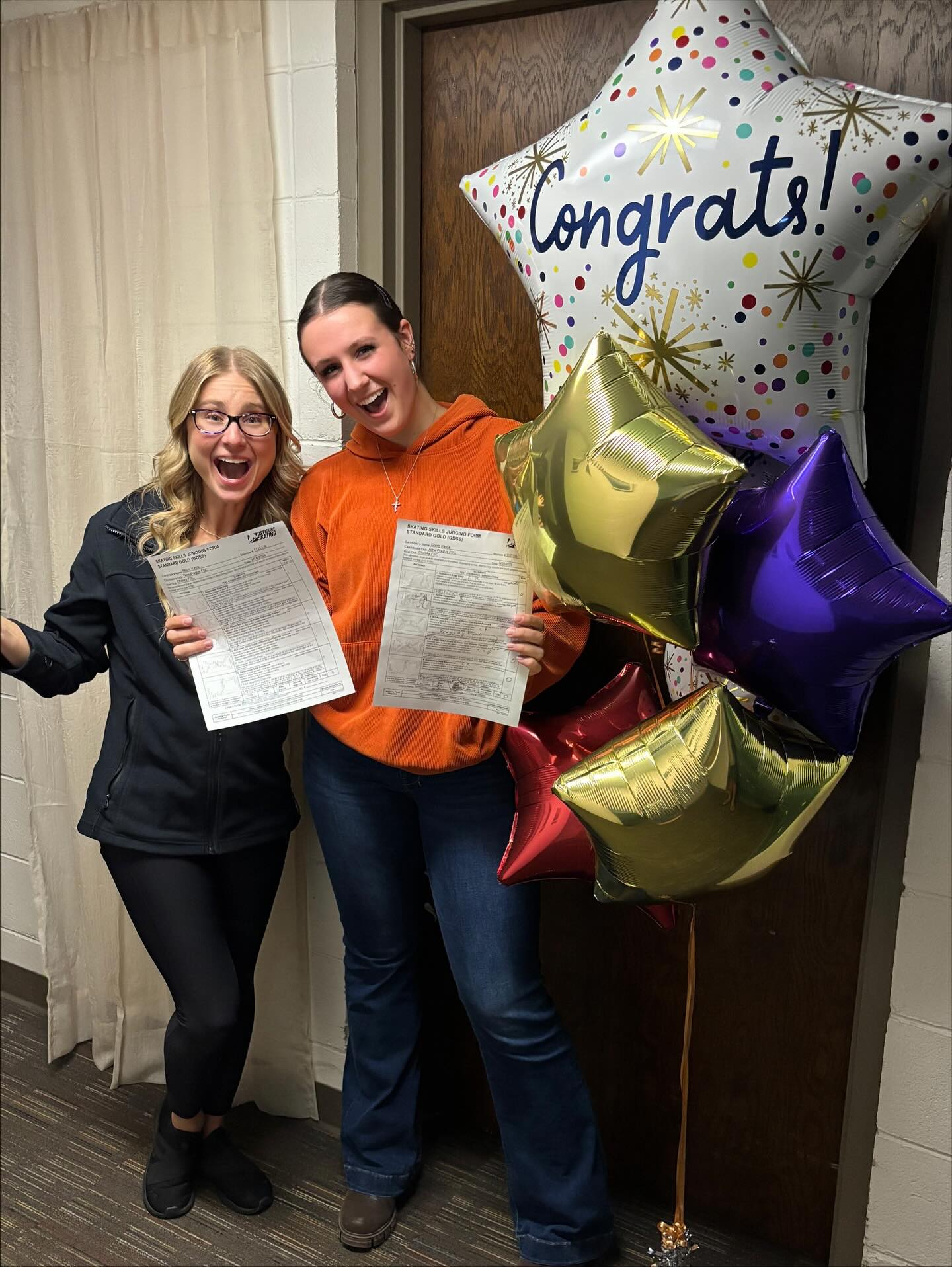 Celebrating lots of passed tests over the last few months! Every test represents hours of practice, determination, and growth. Special shout out to Kayla for passing her Gold Skating Skills! The years of dedication to reach the top level is immense and being on the journey with her since a young age has been so rewarding! So proud of each of my students for setting goals and doing what it takes to make them happen! Onwards and upwards!
Kayla- Gold Skating Skills🏅
Cori- Solo Pre Silver Pattern Dances, Solo Silver Tango Follow, Solo Silver Free Dance, and Bronze Singles
Aurelia- Pre Bronze Singles, Bronze Singles, and Pre Silver Skating Skills
Mae- Solo Fiesta Tango Follow, Solo Cha Cha Follow
Kira- Solo Preliminary Pattern Dances
Carly- Solo American Waltz Follow
Anna- Solo Pre Silver Pattern Dances, Solo Pre Gold Free Dance
Maria- Adult Pre Bronze Skating Skills
#FigureSkating #USFigureSkating #SkatingTests #Progress #CoachAmyNunn #ProudCoachMoment