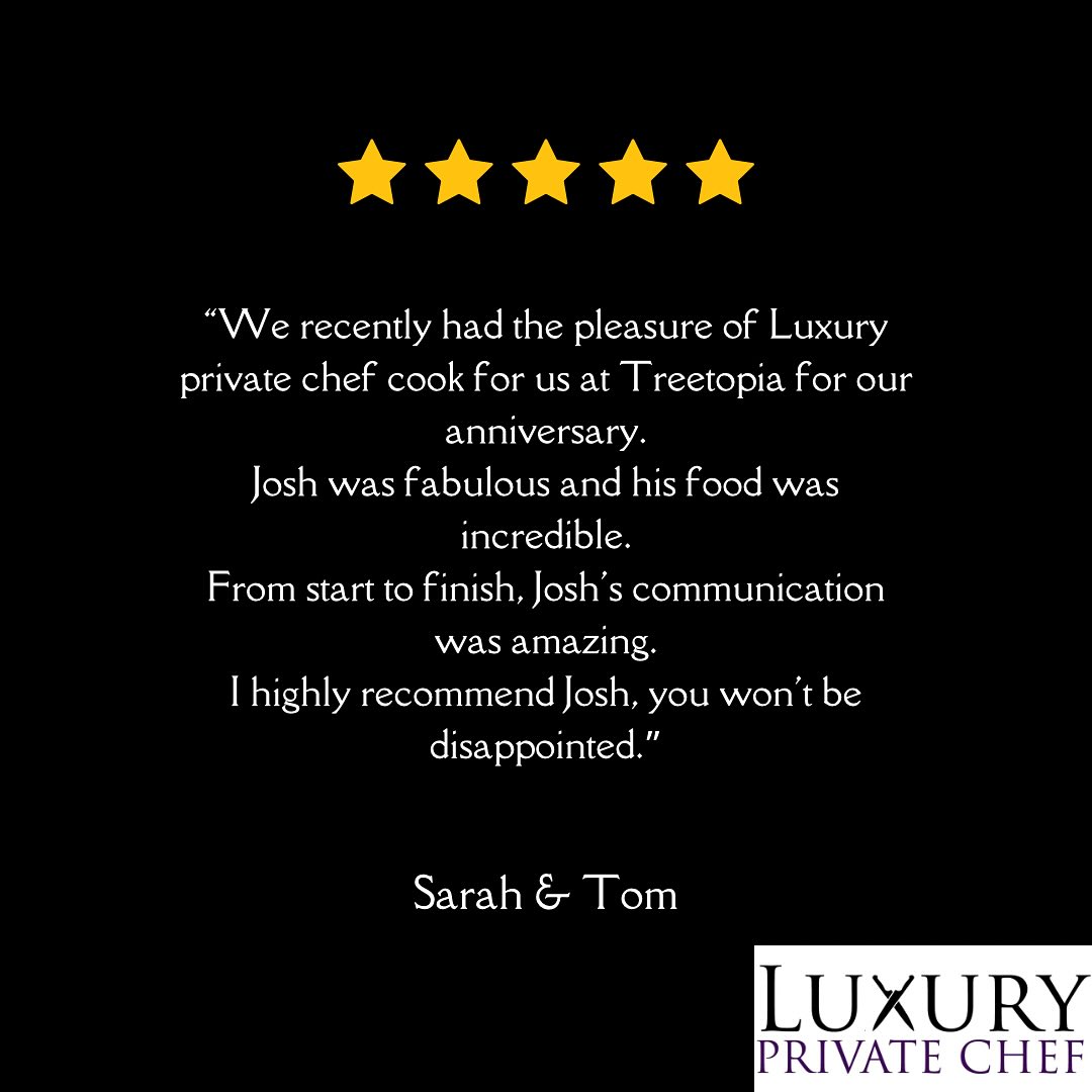 Thank you to the lovely couple that booked us for their anniversary at these wonderful treehouses 😊
@luxuryprivatechef
@uniqueluxurygetaways
#luxuryprivatechef #privatechef #treehouse #5starreview #review