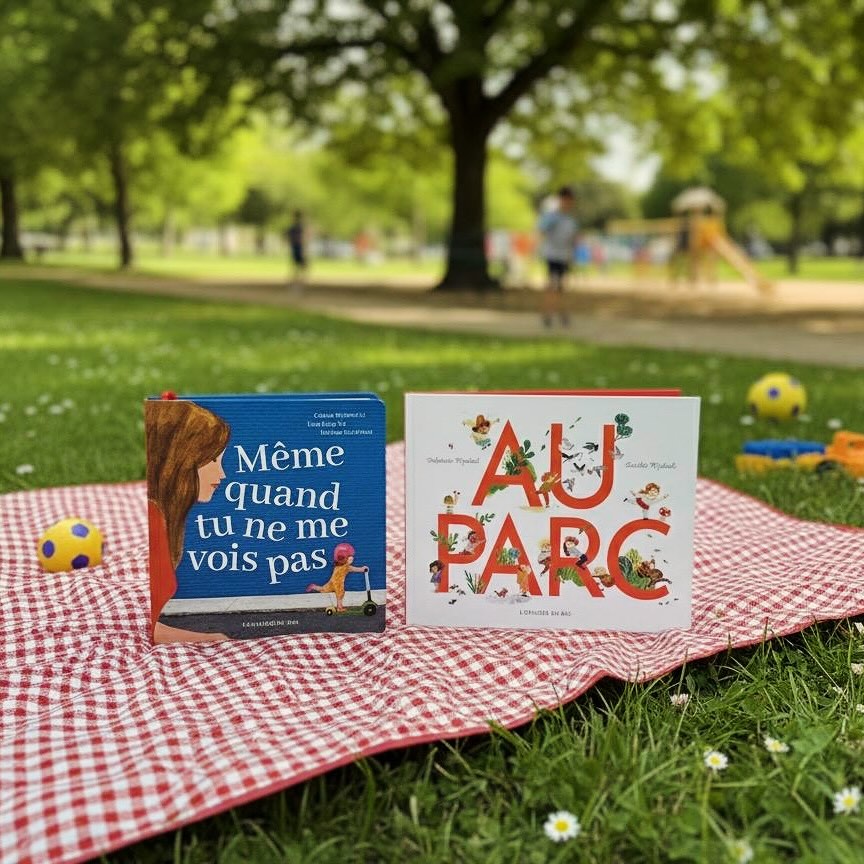 Jour de sortie !!
À partir d’aujourd’hui, vous pouvez retrouver ces deux beaux albums en librairie et en commande sur notre site Internet. Ils sont désormais à vous, hâte d’avoir vos retours ;)
• « Même quand tu ne me vois pas » de Claire Wyniecki @choeurcoeur, @hualing_xu et @marin.guerinat, pour les enfants à partir de 2 ans, 30 pages (plus un bracelet offert), 12,50€
• « Au parc « de @delphine_monteil et @lucillemichieli, pour les enfants à partir de 2 ans, 56 pages (plus un poster en bonus), 18€
#letageredubas #nouveautes #albumjeunesse #memequandtunemevoispas #clairewyniecki #choeurcoeur #hualingxu #marineguerinat #auparc #delphinemonteil #lucillemichieli #harmoniamundi #litteraturejeunesse #editionindependante