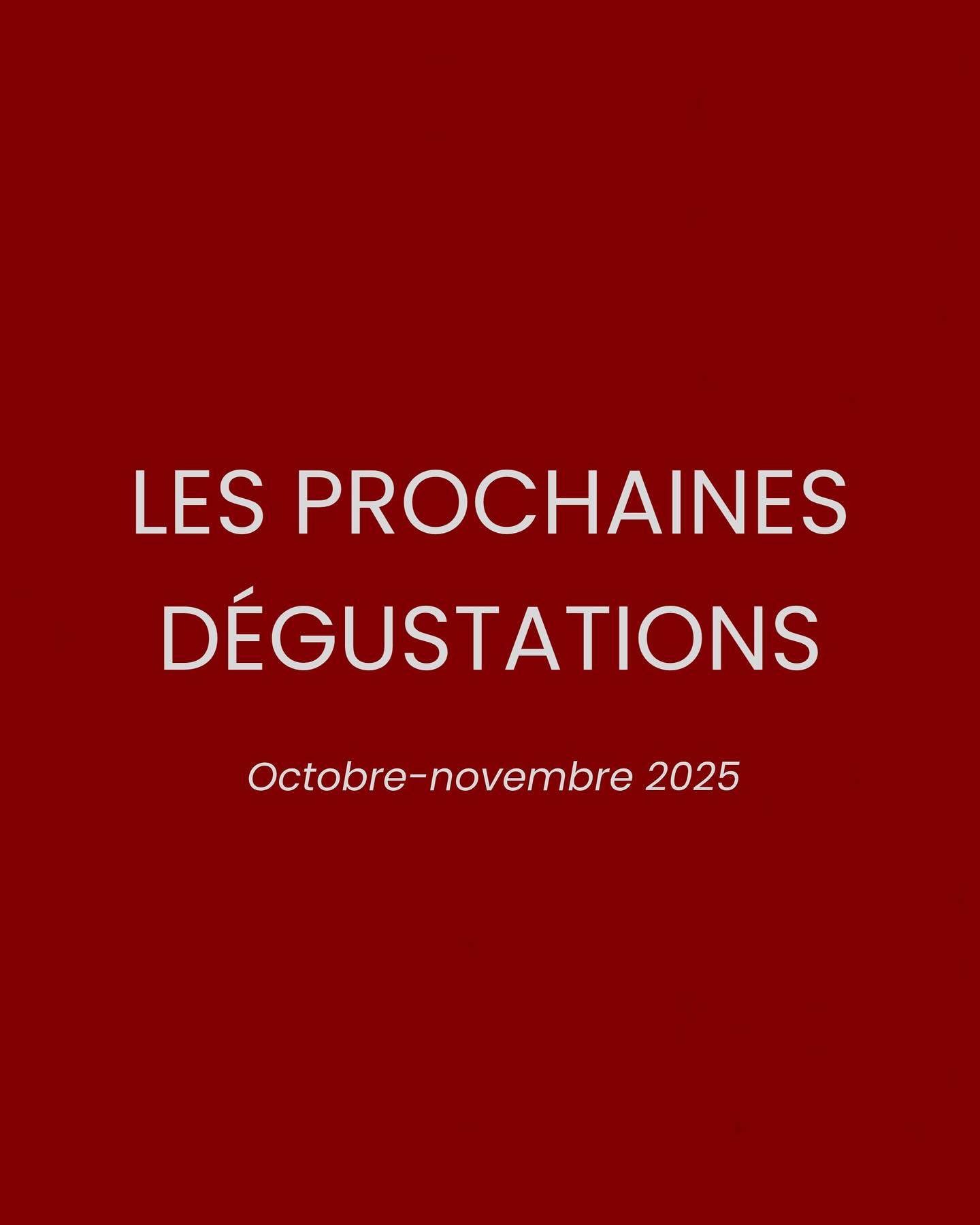 Les prochaines dégustations parisiennes à ne pas manquer !
→ inscriptions sur le lien en bio (ou dans LES ARTICLES sur le site)
*Dégustations professionnelles*
-
@chateauhautbergey @domaine_trapet @champagne_fleury @domainecomteabbatucci @pasdelescalette @clos_saint_vincent_bellet_ @fossasicca @steph_domclauderiffault @champagnelouisebrison @champagnepouillon @domaine_de_la_touraize @caveyvescuilleron @domaine.francois.villard @domainedemontvac @domaine_des_espiers @domainedelajanasse @gangloffyves @domainealainvoge @domaine_combier @domaine.jasmin @domaine_marc_delienne @terresdimaginaire @jonathanpabiot @olivierganko @paulhenrithillardon