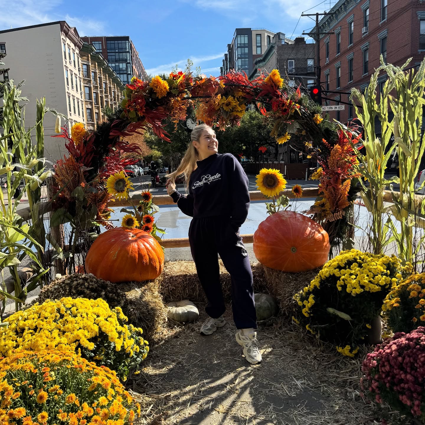 if you see me wearing this @soulcycle set every day — no you didn’t