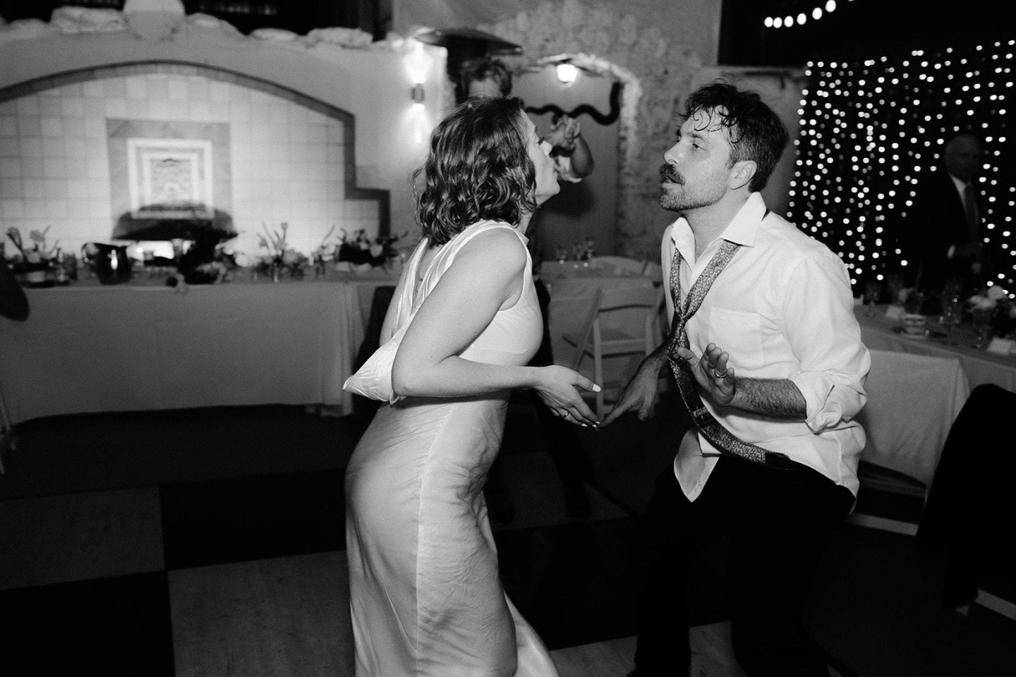 Jo + Mark are here to remind you not to take things too seriously. 💫
At the end of the day, it’s about friends, family, and being yourself — whatever that looks like.
So go ahead and get a little weird, make the day yours, and most importantly have fun!
Because your wedding should shine with your personality. ✨
#TheOviatt #DTLAwedding #ArtDecoLove #WeddingVibes #BeYourself
Photographer: @Calliebphoto