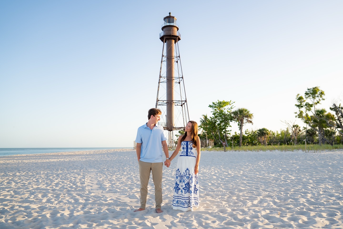 A sweet yes by the ocean 🌊. #swflphotographer #naplesphotographer #ftmyersphotographer #sanibelisland