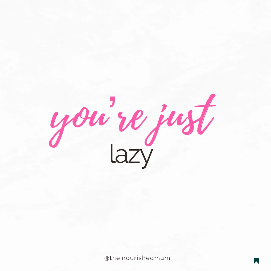 Sound familiar? Something I struggled with is this notion, 'you're just being lazy.'
I used to tell myself this quite often especially in my current season of single parenting. Then when I took a closer look into it, I noticed it wasn't actually laziness but rather a need of mine that I was neglecting, in some cases severely neglecting.
Sometimes yes it is laziness, but other times this feeling of 'laziness' is actually masking something else that's lacking in our lives ♥️