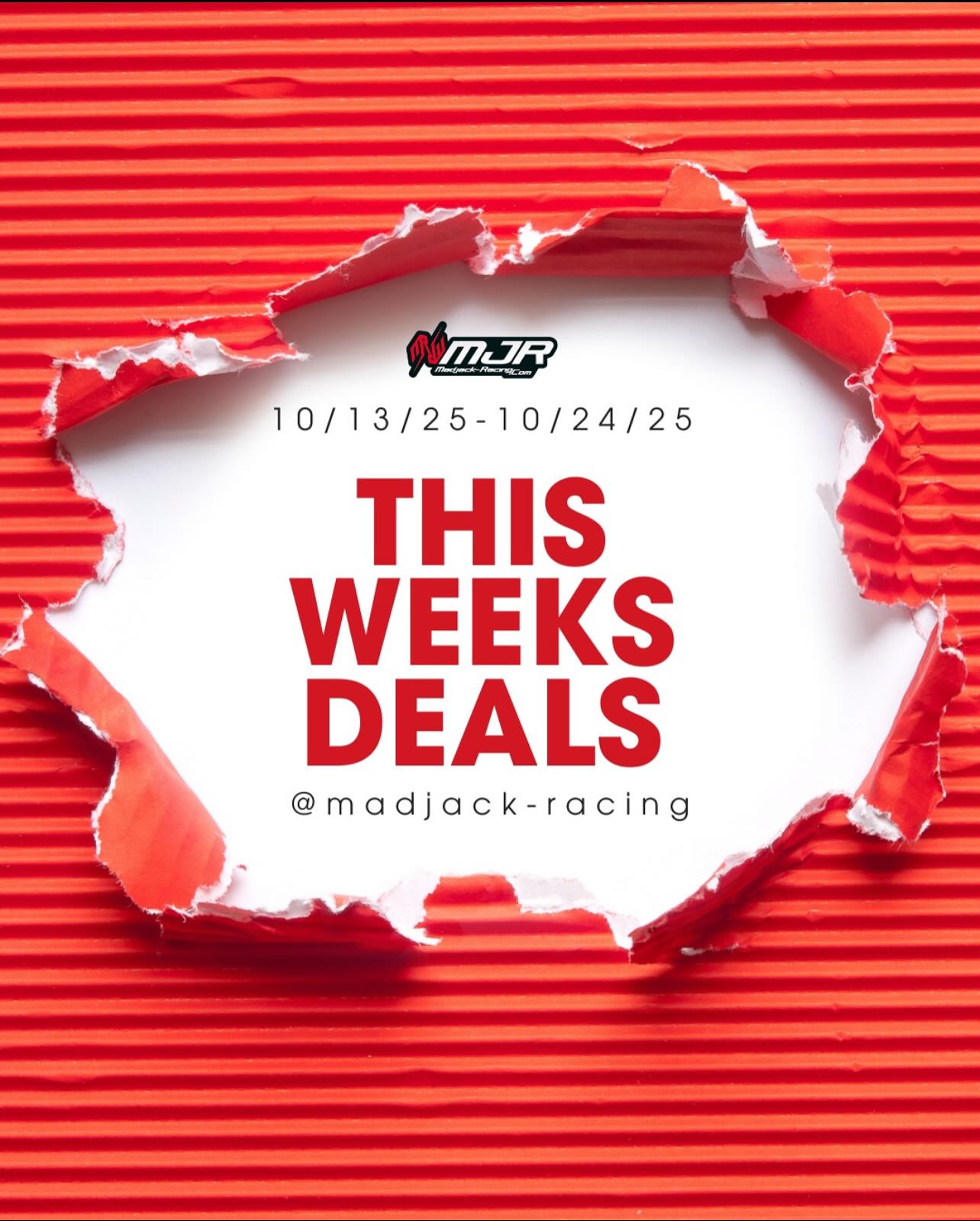 Weekly Service Specials! 10/13 - 10/24
🏁 FREE Tire Change w Purchase of Tire
(Wheel must be OFF bike)
🏁 FREE Shock Service w Fork Service!
Have your Forks Serviced & Rebuilt and we’ll take care of the Shock on us!
🏁 Chassis Service - Clean, Inspect and Grease Headset, Swingarm and Linkage
$300.00 (Normally 600+)
☎️/ 💬 805-842-1313 to schedule your Same Day Service!
#MJR #MadjackRacing #MJRWeeklyDeals #KTM #Husqvarna #GasGas #DualSport #offroad #Adventure #Enduro #HardEnduro