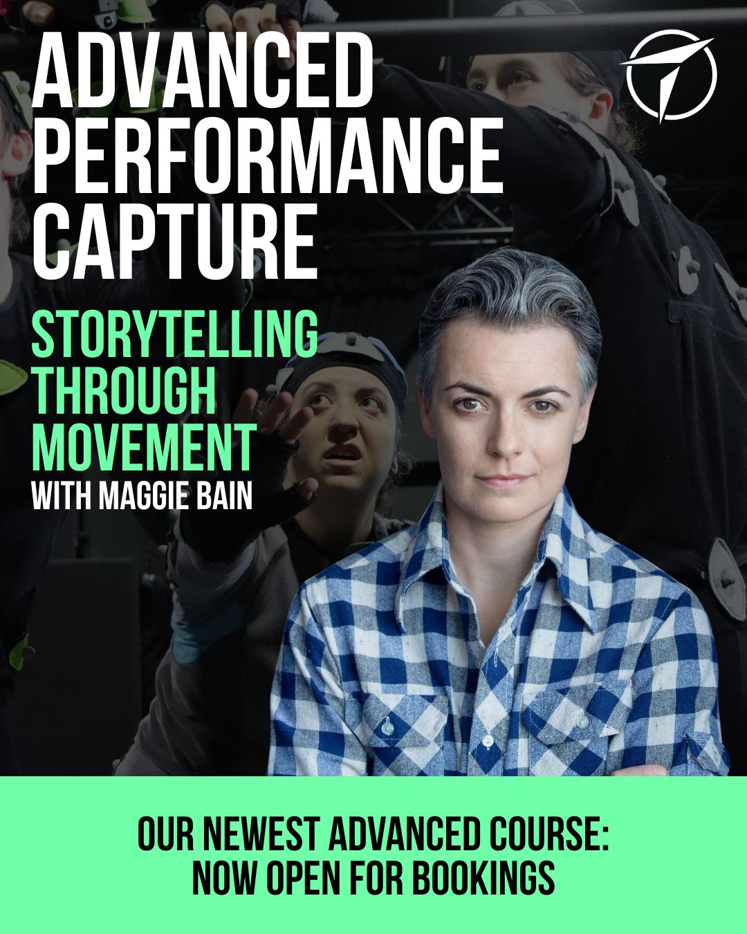 NEW COURSE: Introducing Advanced Performance Capture: Storytelling Through Movement with Maggie Bain @maggieannbain
We are very excited to announce this new motion capture course, designed for those who have previously completed an introductory course.
You’ll learn to:
- Develop storytelling techniques through movement and physical performance
- Deepen your understanding of locomotion and cinematic movement across different characters, scenarios, and narrative structures
- Explore how to "live through" a character using both internal and external processes
- Apply narrative and character-driven approaches to full-body performance capture
This course is proudly delivered by Maggie Bain: actor, movement specialist and innovator in motion capture and virtual production.
Drawing on over two decades of experience across stage, screen and games, Maggie will share industry insights and advanced techniques to help professional actors excel in motion capture environments.
This course has limited spaces, so book fast to secure your spot! Visit www.studiot3d.com/advanced-motion-capture to book!
#motioncapture #mocap #performancecapture #pcap #videogames #gaming #voiceover #voiceacting #mocapactor