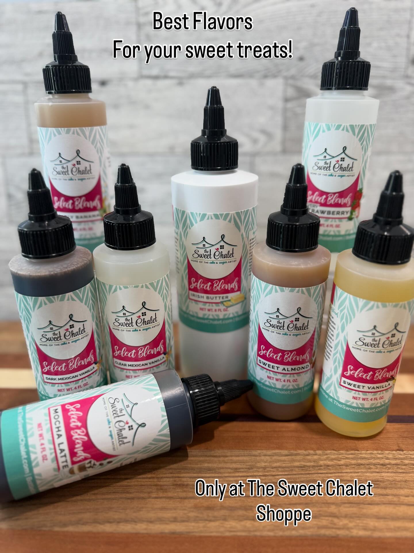 We're marking 10 incredible years of serving up beautiful flavors for your sweet indulgences! Come celebrate with us - visit or shop online today! www.thesweetchalet.com