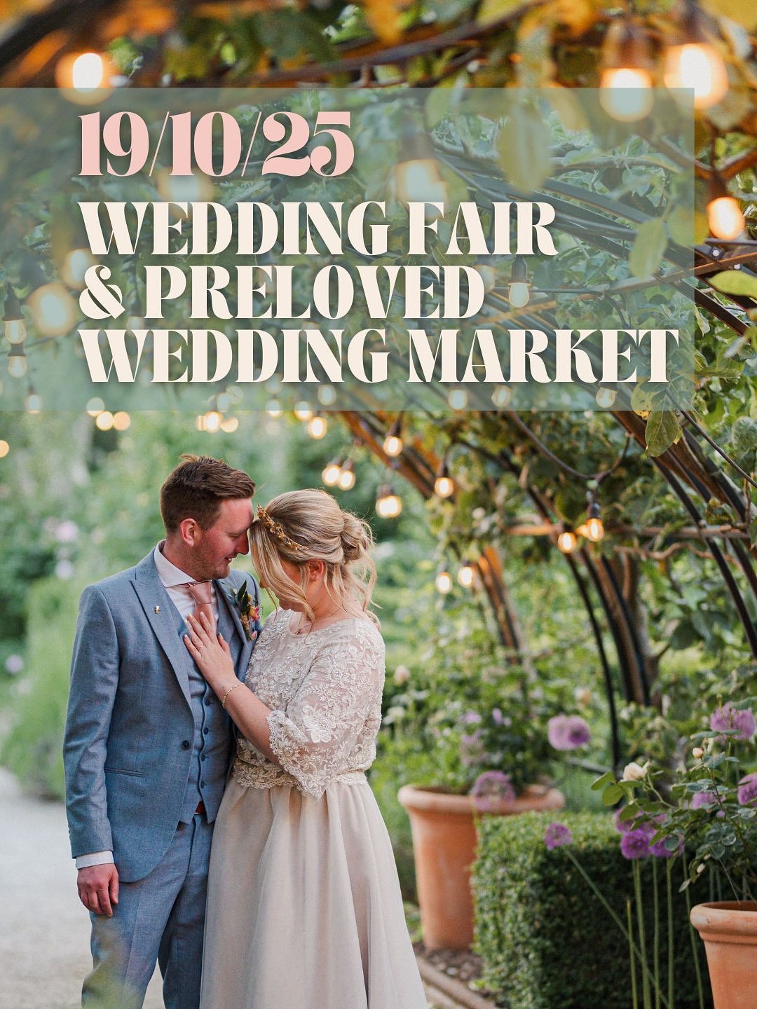 We’re at @walledgardenatbeestonfields tomorrow exhibiting with @the.wedding.assembly and we can’t wait!