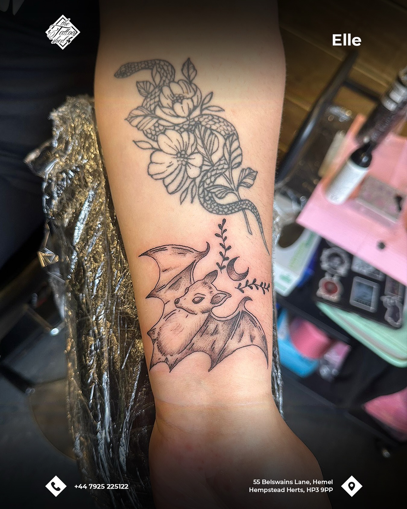 by Elle (@ellz.tattz)
📞 Contact us to book in today 07925225122
📍 55 Belswains Lane, Hemel Hempstead, Hertfordshire, HP3 9PP
#TattooShed #TattooParlour #tattoosofinstagram #Hertfordshire #HemelHempstead #tattoo #tattoolifestyle #tattoos