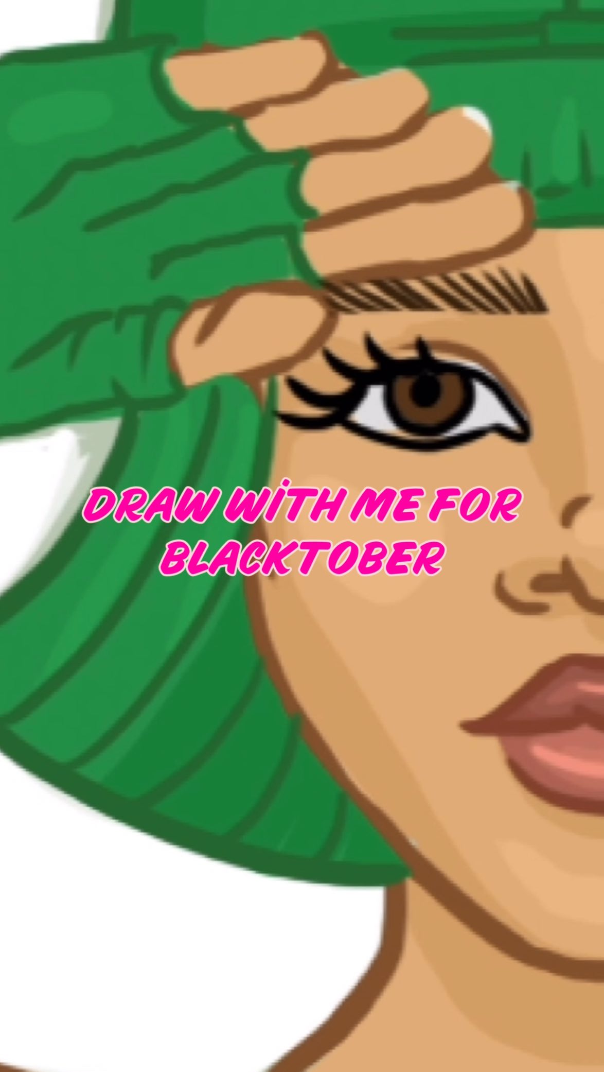 BLACKTOBER Drawing Reveal 🪖🚨
#Blacktober #Blacktober2025 #Drawwithme #drawthisinyourstyle #blackgirlsillustrate #fanart