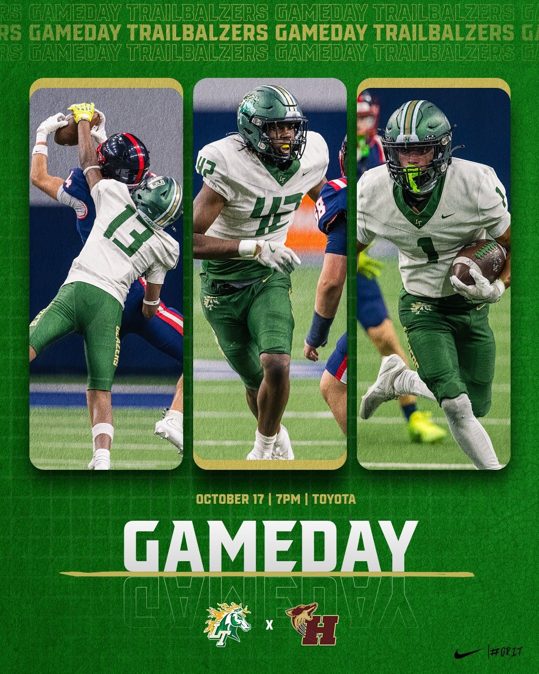 Come witness another victory!
#LTGRIT