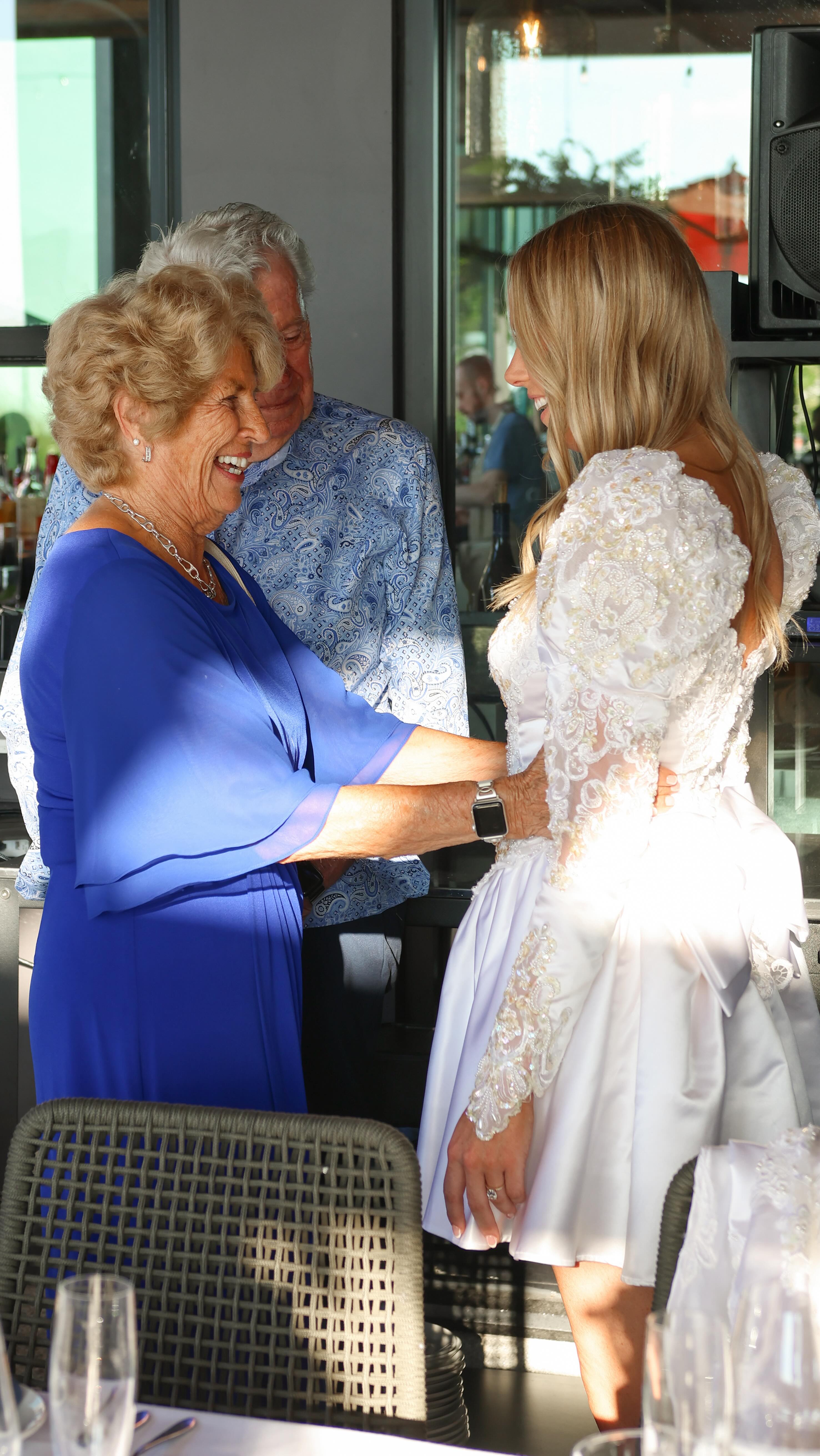 Still thinking about this night 🥹🤍
A little backstory on Madie’s dress, it was originally her mom’s wedding gown which she had altered. She surprised her grandparents by wearing it at the rehearsal dinner, and their reaction was priceless. I was so honored to capture not only Madie and Joe’s love the night before their wedding, but this incredibly special moment, too.
