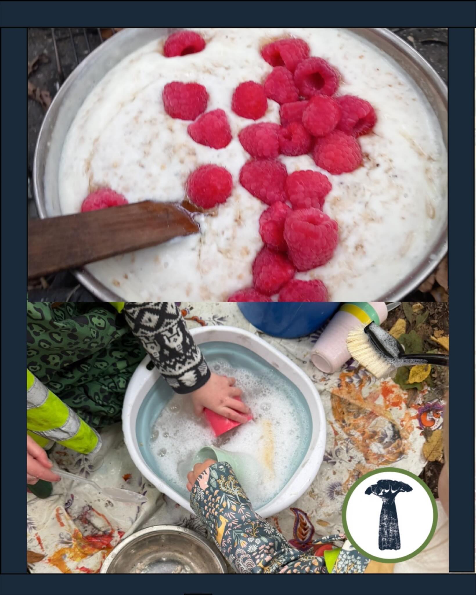 🔥 Raspberry porridge kind of morning 🍓
The children have been cooking up something delicious at Forest School this week, raspberry porridge made over the fire! 🥣🔥
They helped to mix the oats, stir the pot and, of course, taste-test their creations (the best bit!).
Once cooking was finished, everyone worked together to wash up, learning that looking after our things and helping each other is all part of the fun 💧🪣
#boundsgreen #boundsgreenmums #myddletonroad #forestschoolideas