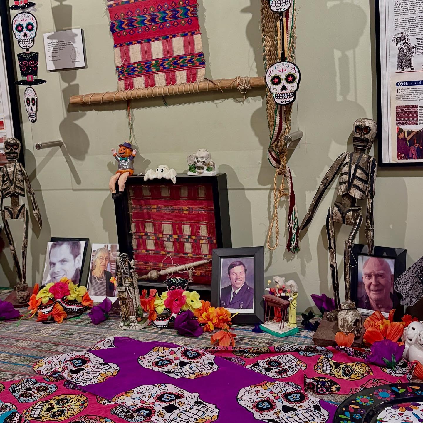 Día de los Muertos or Day of the Dead, is a tradition celebrated in Mexico and across Latin America in the month of October. It is a vibrant, heartfelt celebration of life, where people honor the memory and life of loved ones who have passed.🌼
Altars, or ofrendas, are created to welcome the spirits of the departed with their favorite foods, photos, candles, and marigolds. It’s a way of keeping their memory alive and celebrating the love that still connects us.
Come visit our altar in our hallway at the Granary!
We welcome anyone to add a photo of a loved one you wish to remember honoring their memory together as a community.🕯️
- @mhcoc @visitmorganhillca