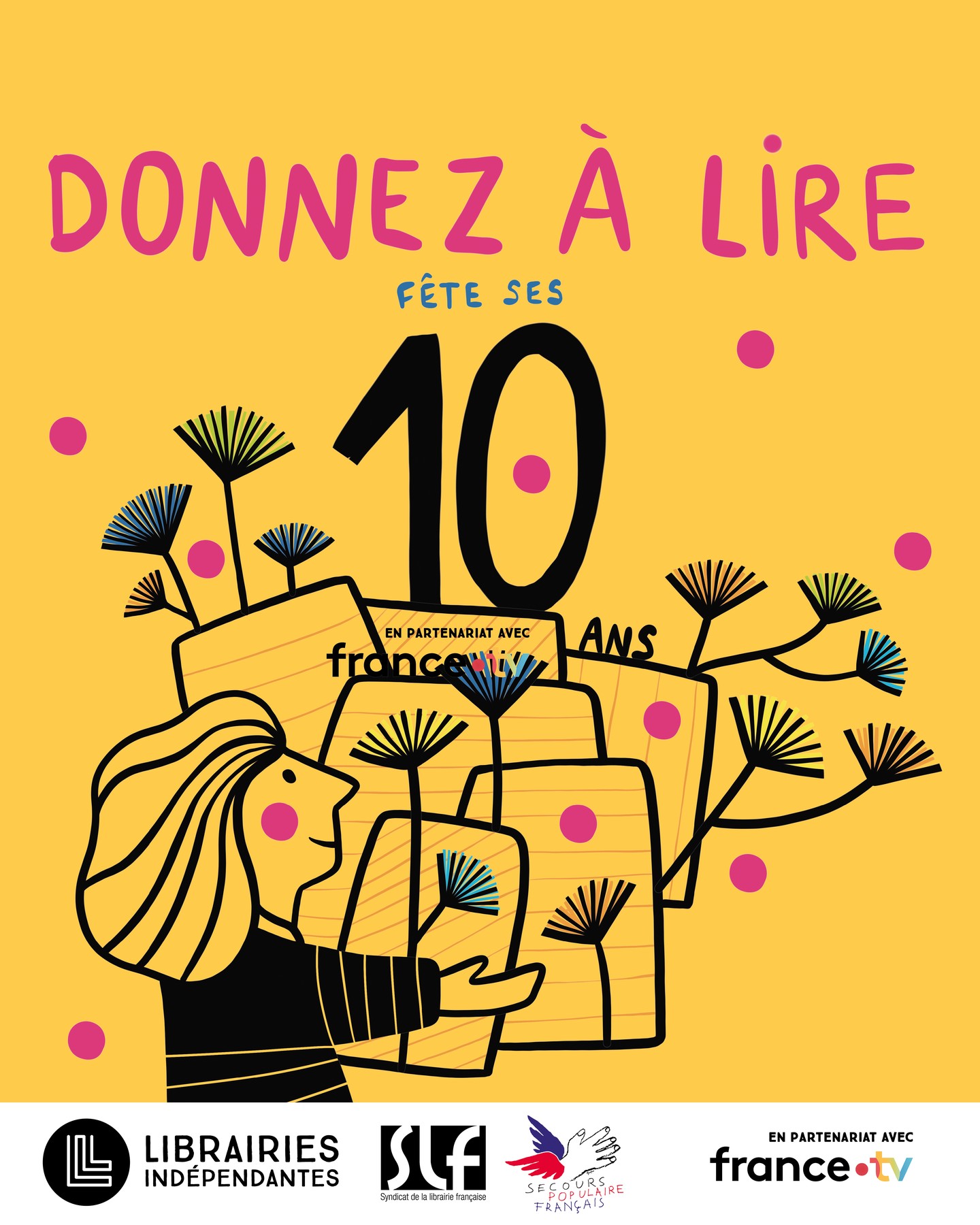 C'est le retour de Donnez à lire !
Semons le bonheur de lire autour de nous !
@secourspop_villeurbanne
@leslibrairiesindependantes
@villeurbanne
@chez_mon_libraire