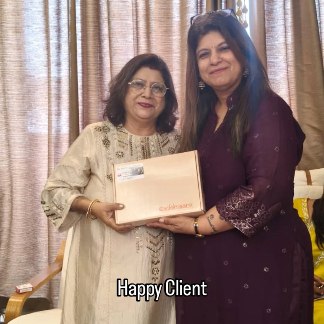 tel:+919810229733
Client Feedback.
Thank you Preeti ji from Saddmaarg for the lovely diwali gift hamper that I purchased from you for our Diwali party .. and gifted our host Anjana ji yesterday .
Your products r very pure and good quality .
*Everyone do try Saddmaarg diwali gift boxes to give your near & dear ones* 💕
Thank you Neelam Ji for ordering with us. Thank you for trusting in us.
Contact for gifting with us:- 9810229733
#saddmaargelevateyoursprit
#ecofriendlygifting
#pujakits
#corporateevents
#CorporateGifting
#personalgifting
#saddmaargbrassitems
#brass
#aromaincense
#giftingsolutions