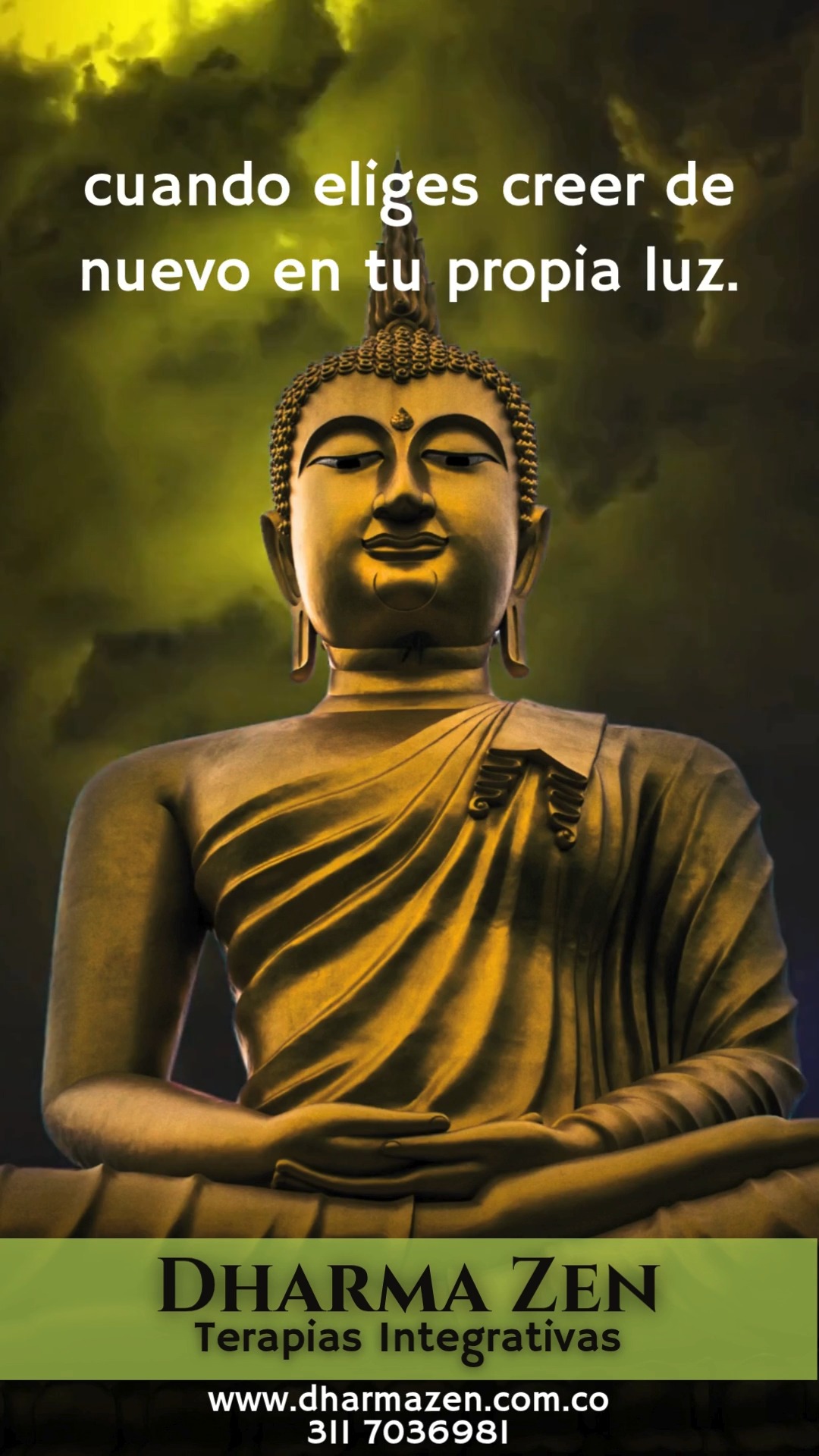 “El Renacer Interior”
✨ A veces la vida se apaga… no para castigarte, sino para invitarte a mirar dentro y encender de nuevo tu propia luz.
Renacer no es empezar desde cero 🌱
Es abrazar lo vivido, sanar las heridas y permitirte florecer desde lo aprendido.
Hoy, respira profundo…
Suelta el peso, abre tu corazón y recuerda:
💫 Tu alma sabe el camino de regreso a la calma.
🎥 El Renacer Interior
Una creación de @dharmazenpalmira
— donde el alma encuentra su centro.
Info: 311 7036981
Cra 29 #34-60 Palmira
www.dharmazen.com.co
#DharmaZen #RenacerInterior #SanaciónEmocional #TerapiasIntegrativas #ConcienciaPlena #MindfulnessColombia #DespiertaTuEnergía #CrecimientoEspiritual #BienestarHolístico #AmorPropio #TransformaciónInterior #ReelMotivacional #ZenVibes #yogaparatodos #yogapalmira
#sanación