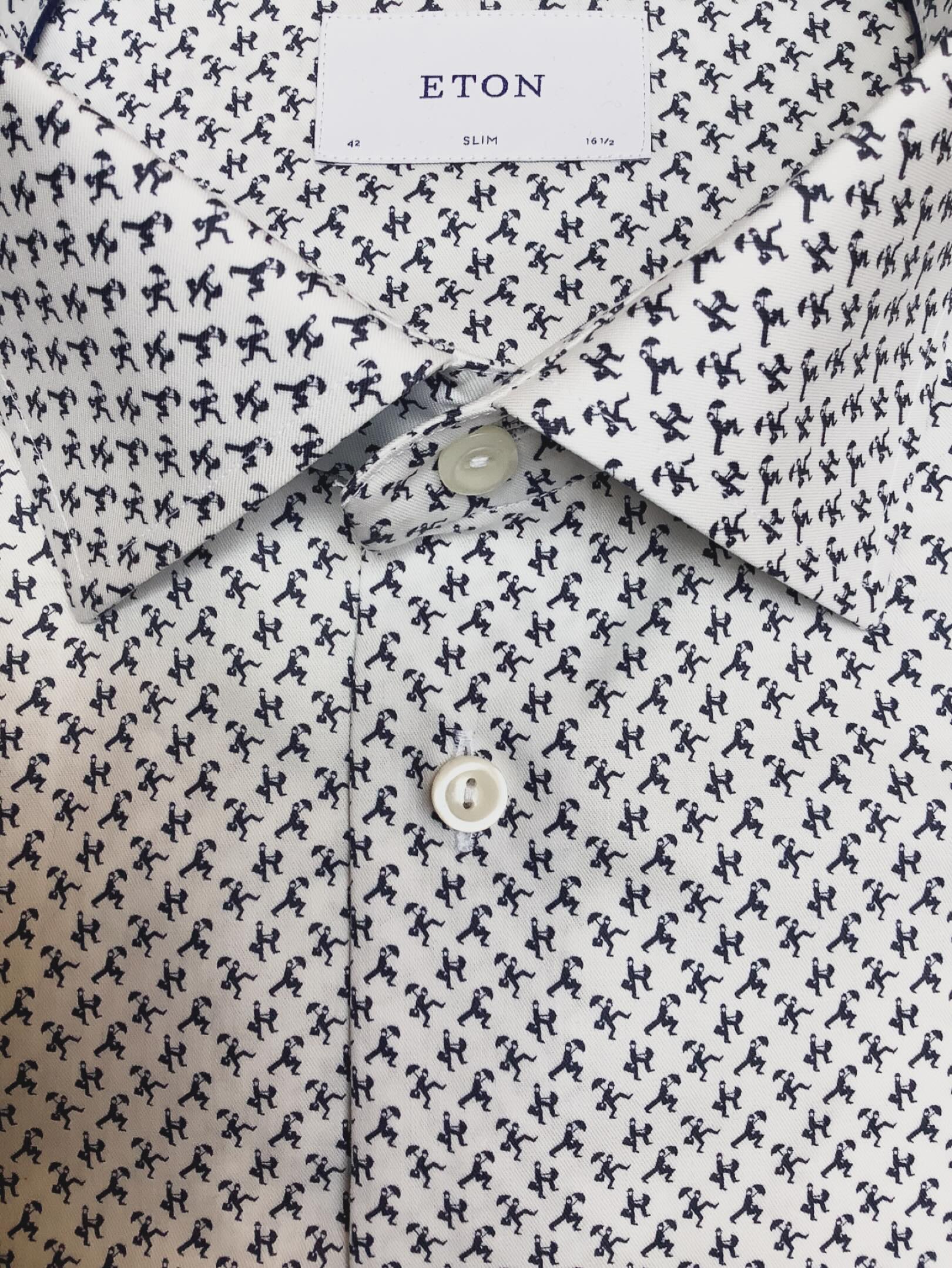 Gorgeous weather appropriate shirt from Eton come in for a closer look….. #cirencester #cotswoldstyle #etonshirts