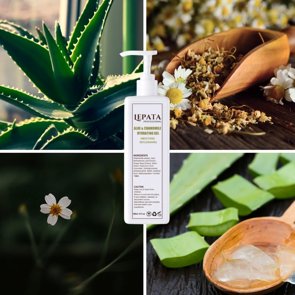 Lepata Professional Aloe Chamomile Gel
A lightweight, clinical-grade soothing gel infused with Aloe Vera extract and Chamomile flower essence to deliver instant hydration, anti-inflammatory relief, and post-treatment calmness.
Ideal for use after facials, waxing, or laser therapy — it helps restore skin balance and strengthen the moisture barrier.
Cooling. Calming. Restorative.
#LepataProfessional #AloeChamomileGel #SoothingCare #SkinRecovery #HydrationTherapy #SpaScience #ProfessionalUseOnly