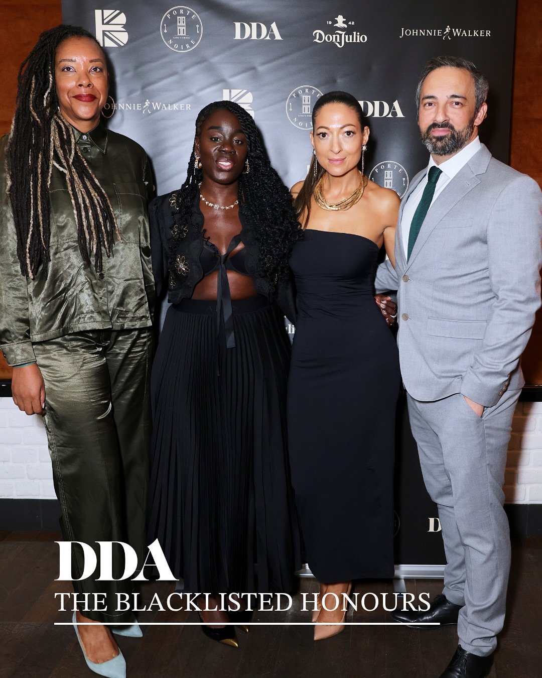 DDA was proud to support our longtime partner The British Blacklist at this year’s annual Blacklisted Honours. The Blacklisted Honours is a celebration of Black creatives across screen, stage, literature and sound. This year’s honourees were Booker Prize winner Bernadine Evaristo, producer Yvonne Isimeme Ibazebo and actor Damson Idris.
—————————————————————————————
The Blacklist Honours
The British Blacklist