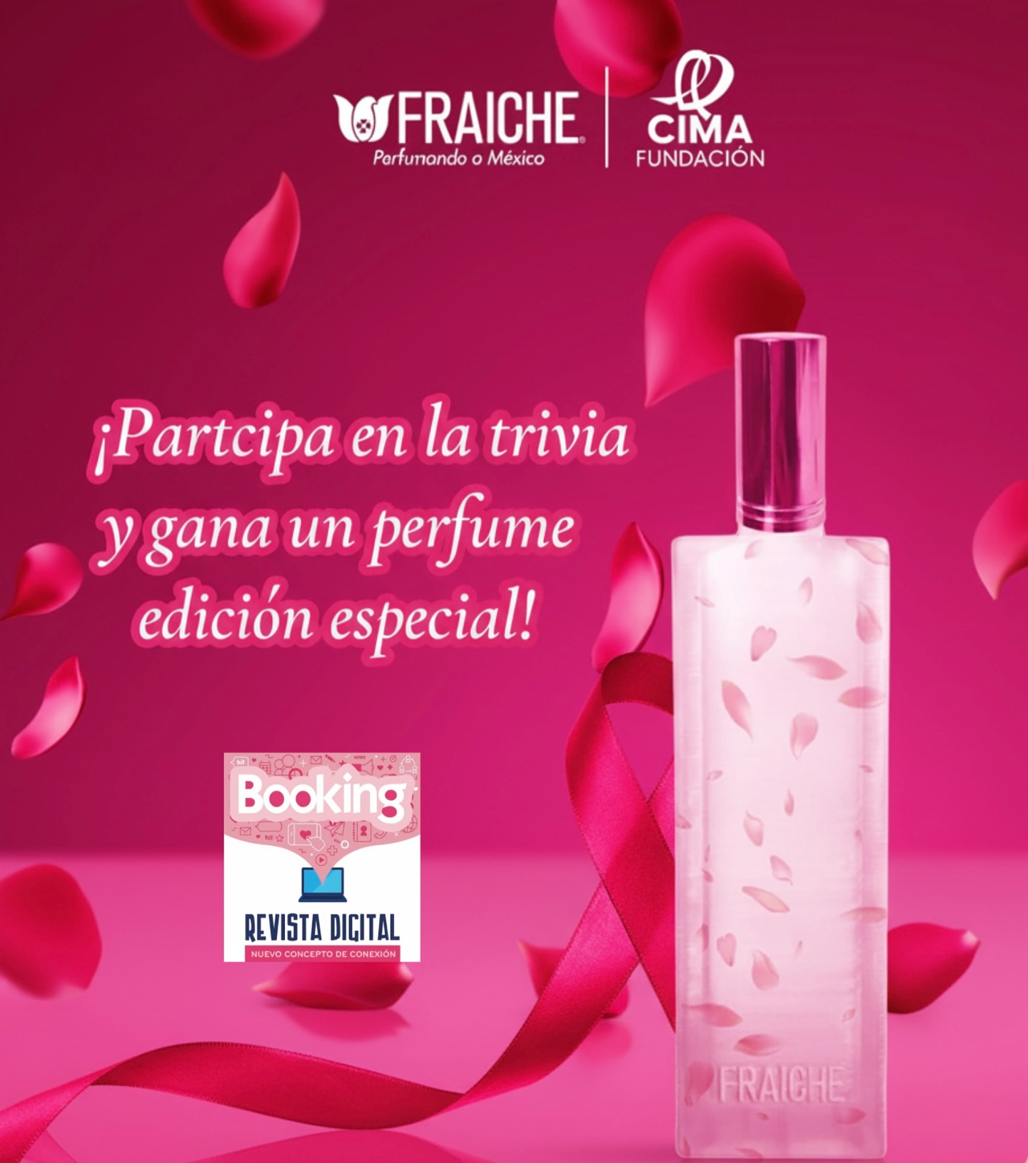 Participa en la Trivia!!!!
Deberás seguirnos en Instagram y etiquetar a dos amigos más que también deberán seguirnos! Puedes enviarnos tus respuestas vía MD o al mail: revistabookingradio@gmail.com @fraiche.mx #trivia