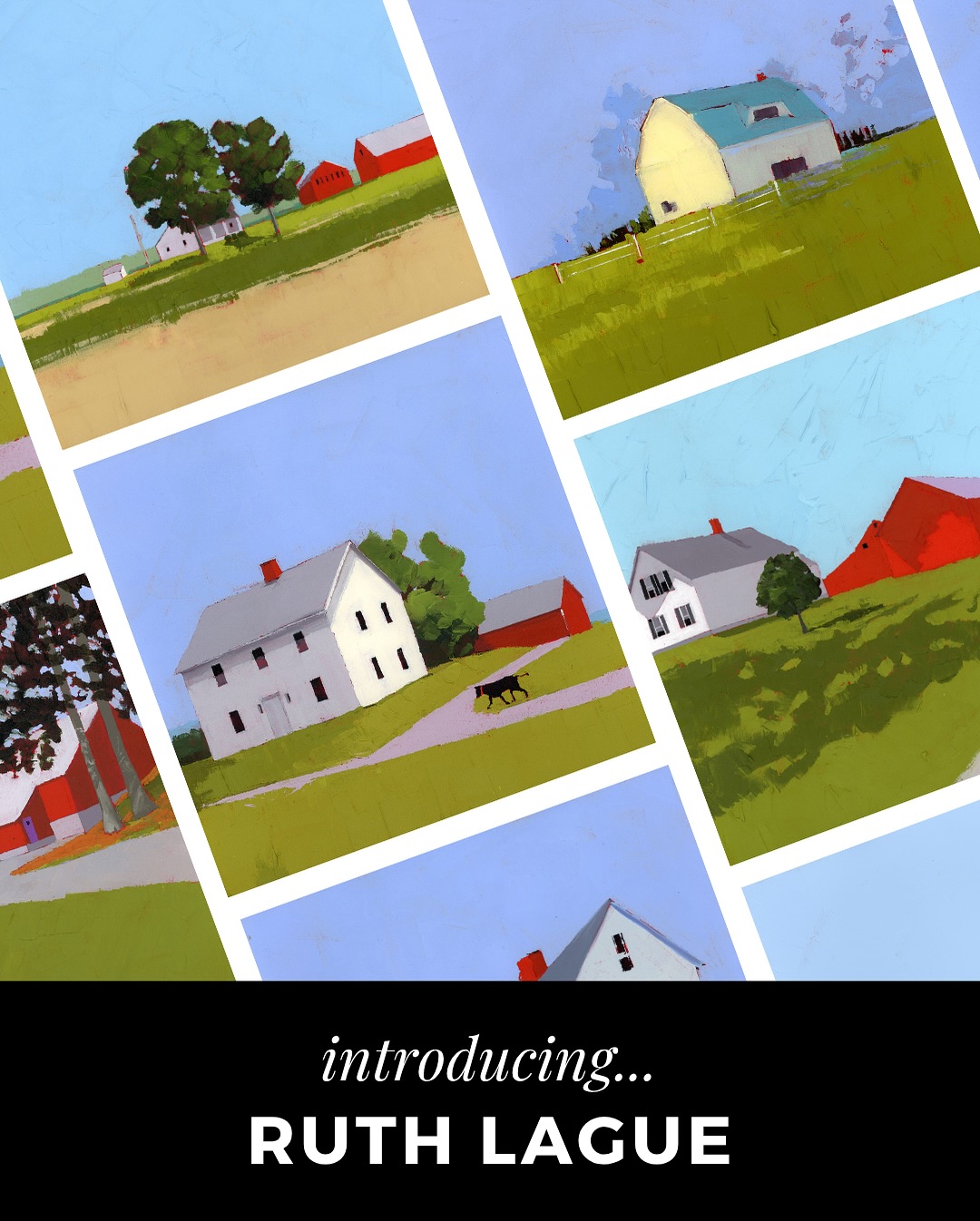 I am excited to welcome Ruth LaGue, an artist whose work beautifully captures the quiet presence of rural architecture and landscapes.
Ruth’s new collection will be available beginning Tuesday, October 28th to the Early Access list - plus, special pricing through October 31st.
Join the list to see the collection first…link is in my profile.