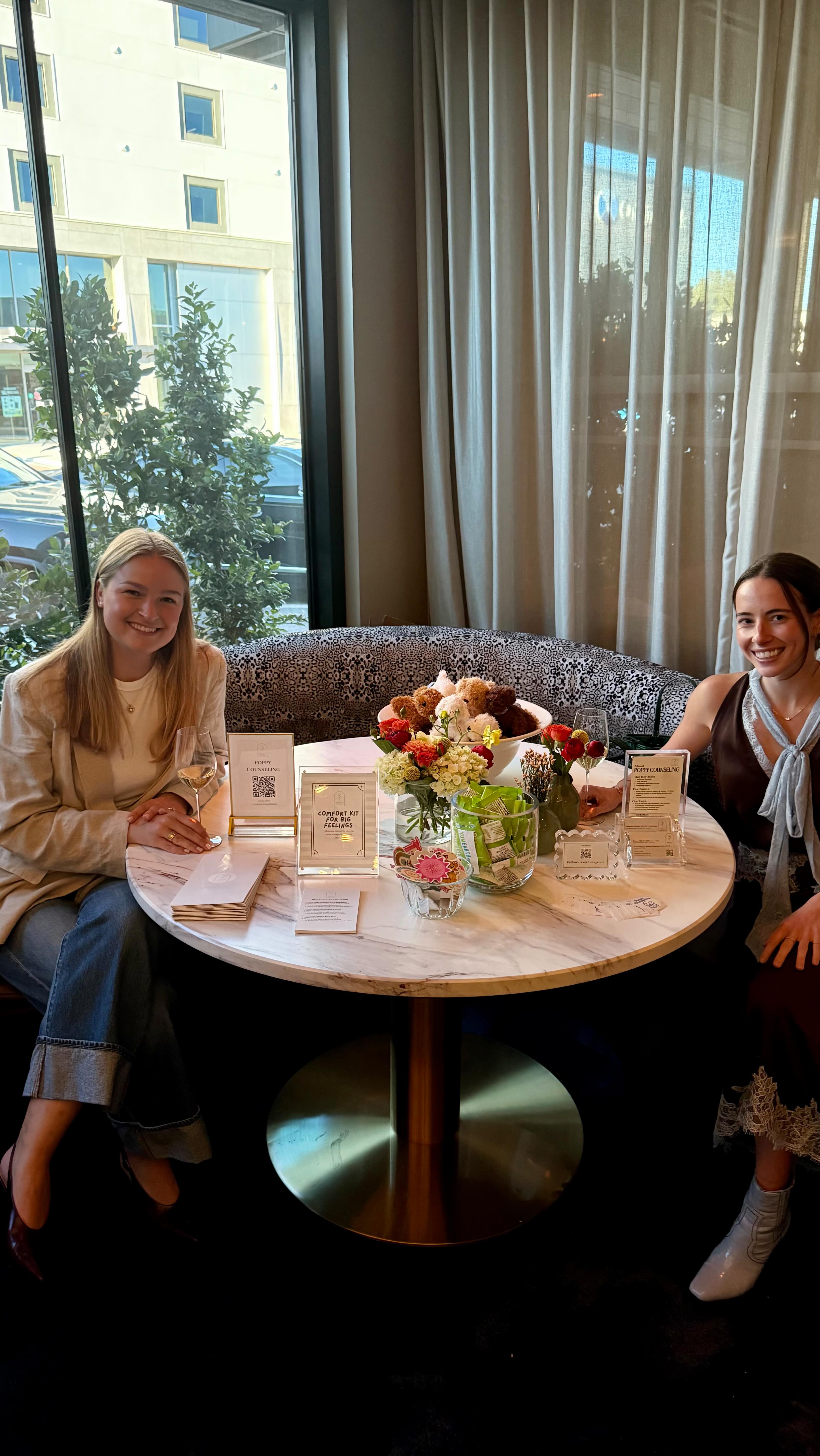 Follow along with us as we take you on a day in the life of Poppy Counseling co-owners, Meredith and Bailey, as they prepare for an event with Sunshine Learning! #poppycounseling #dallastherapist #childtherapy