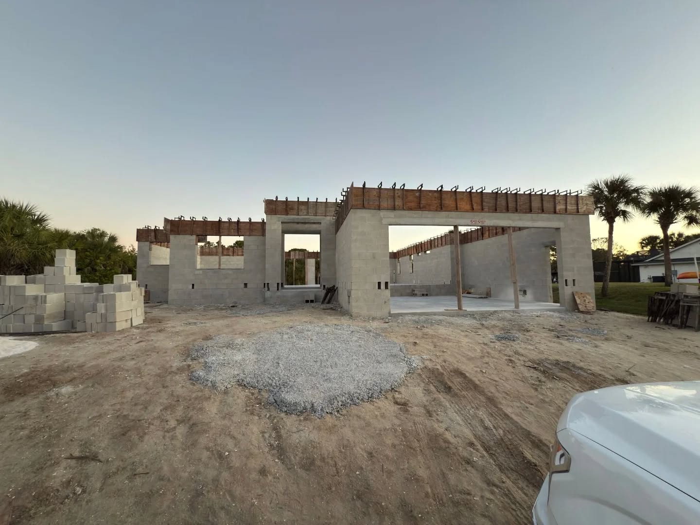 This new home is prepped and ready for its continuous pour tie beam! This is a crucial step in building a structure thatโs made to last. We use continuous pour tie beams on all our homes for superior strength and stability. Unlike traditional lintel beams, a continuous tie beam creates a solid, reinforced connection around the entire structure, helping it withstand Floridaโs toughest weather; AKA hurricanes. Itโs just one of the many ways we go above and beyond to build homes that stand strong for decades. ๐ช๐
#qualityhomesofpc #swflhomebuilder #floridahomebuildee #customhomebuilder #buildinghomestolast #continuouspourtiebeam #tiebeamconstruction #strongfoundation #hurricaneready #dreamhomeinprogress