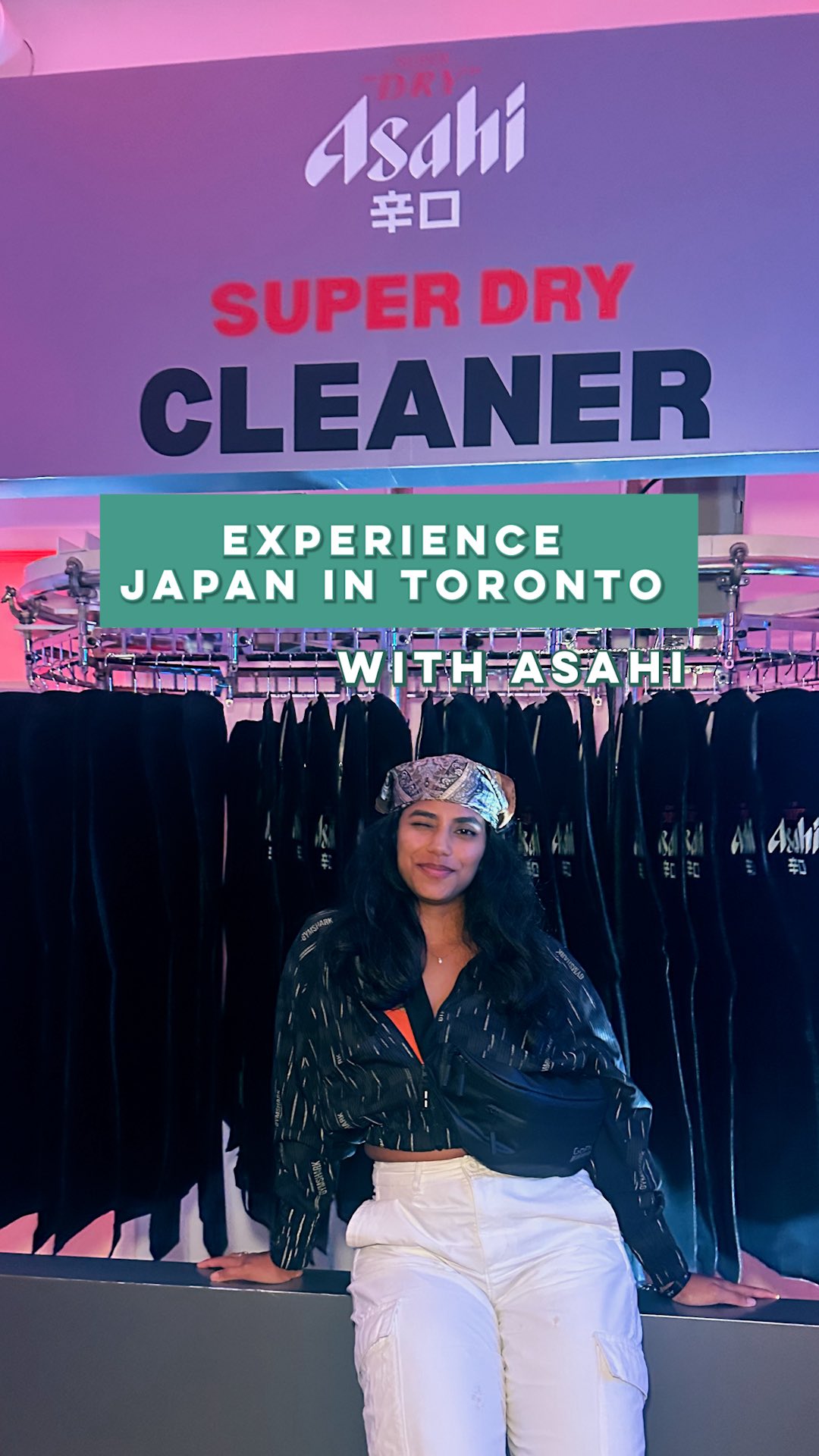 Missing Japan? 🇯🇵 No worries, @asahisuperdry_ca brought a little taste of it right to Toronto! 🍺✨
•
#asahi #asahisuperdry #drycleaners #experiencejapan #toronto #beertasting #thingstodotoronto#beyondexpected