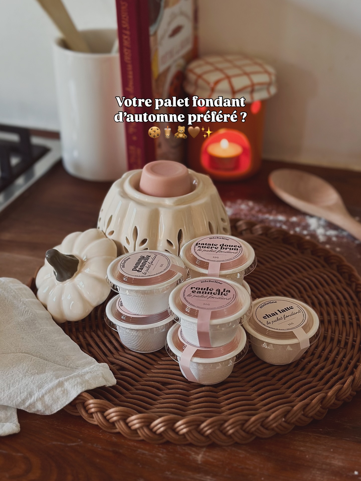 Patate douce 🥹 Et vous ? 🥰
#artisanat #faitmain #fondantparfumé #bruleparfum #automne #cocooning #parfumdinterieur #petiteentreprise #créatrice #bougieparfumee