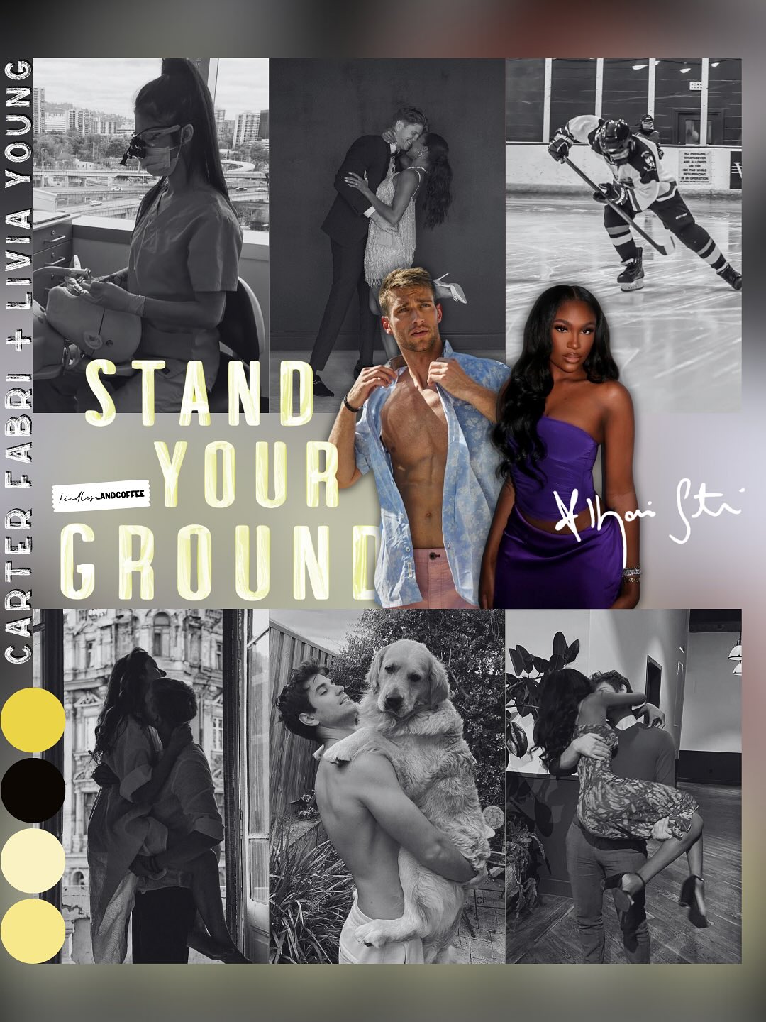 S T A N D • Y O U R • G R O U N D
💛
INCREDIBLE. A MASTERPIECE. MY FAVE @kandisteiner BOOK YET! this one had me on the EDGE OF MY FRIGGIN SEAT. the entire time. this delivers the tried and true kandi steiner angst, tugging on your heart strings start to finish. but the way both carter and livia grow throughout this book is amazing.
•
the spice is absolutely spicing, yes. but the way the spice is used to enhance and further the plot is just absolute perfection. liv has had to be a bad bitch all on her own for such a long time so letting carter in is really not at the top of her list. carter is ready to drop to his knees and bark like a dog as soon as liv tells him to. but he also knows this is his opportunity to try new things and not worry about failing or having to be a perfectionist.
•
and let me tell you about the audio 🎧 aaron donahue and audrey obeyn delivered an absolutely FLAWLESS performance. F-L-A-W-L-E-S-S. this is absolutely in my top 5 reads/listen of the entire year.
•
@kandisteiner ma’am you are absolutely amazing. incredible. flawless. perfect. all the things. all the praises. 1000/10 stars ⭐️ lady. keep crushing it! your hockey era is my favorite!
•
thank you tina & kandi for the ARC & ALC! 💛
•
hockey audiobook - kandi steiner - stand your ground - hockey romance - age gap - spicy lessons - black cat - golden retriever - virgin MMC - virgin hero - man obsessed - opposites attract